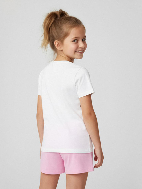 Disney Stitch T-Shirt Und Shorts Set, Weiß