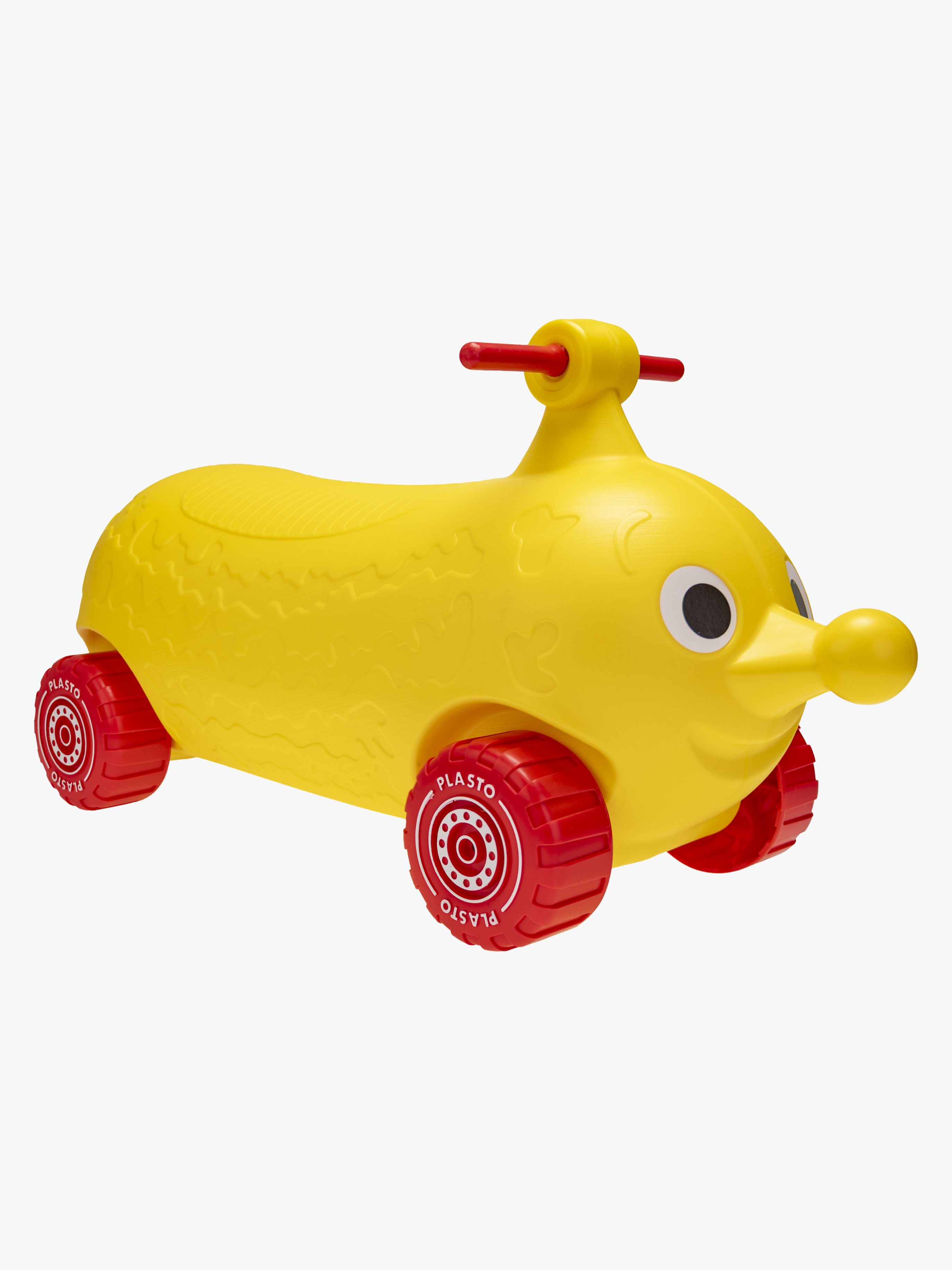 Plasto Rutschauto Mondtier JeCu, Gelb