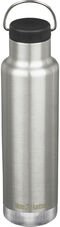 Klean Kanteen Classic Loop Cap Thermobecher 592 ml, Brushed Stainless