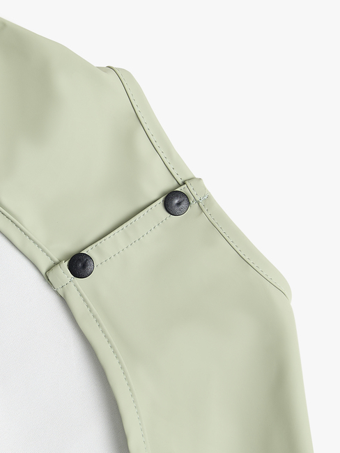 Beemoo CARE Bib Langärmliges Lätzchen, Soft Green