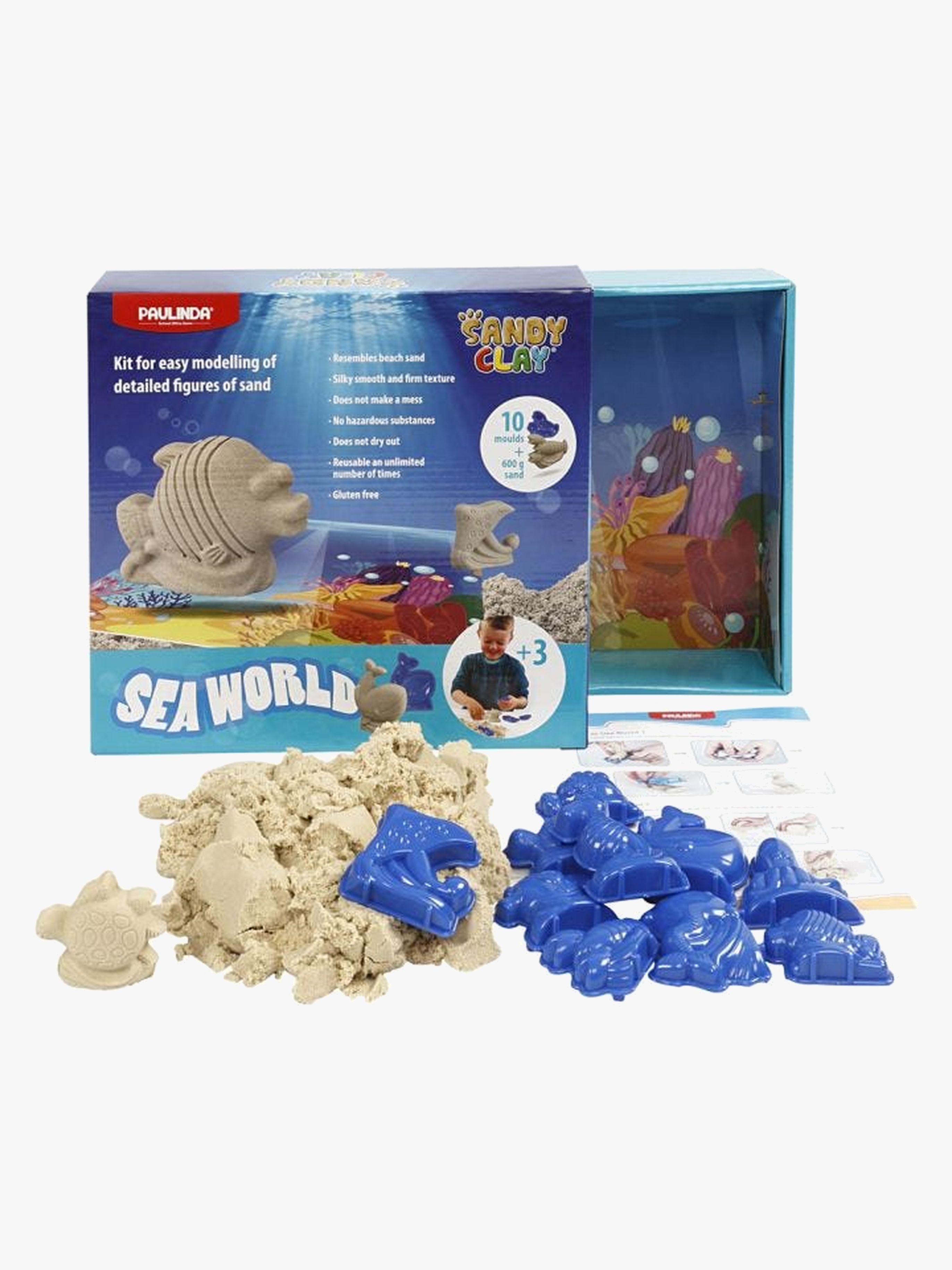 Modelliersand Sea World Set, Beige