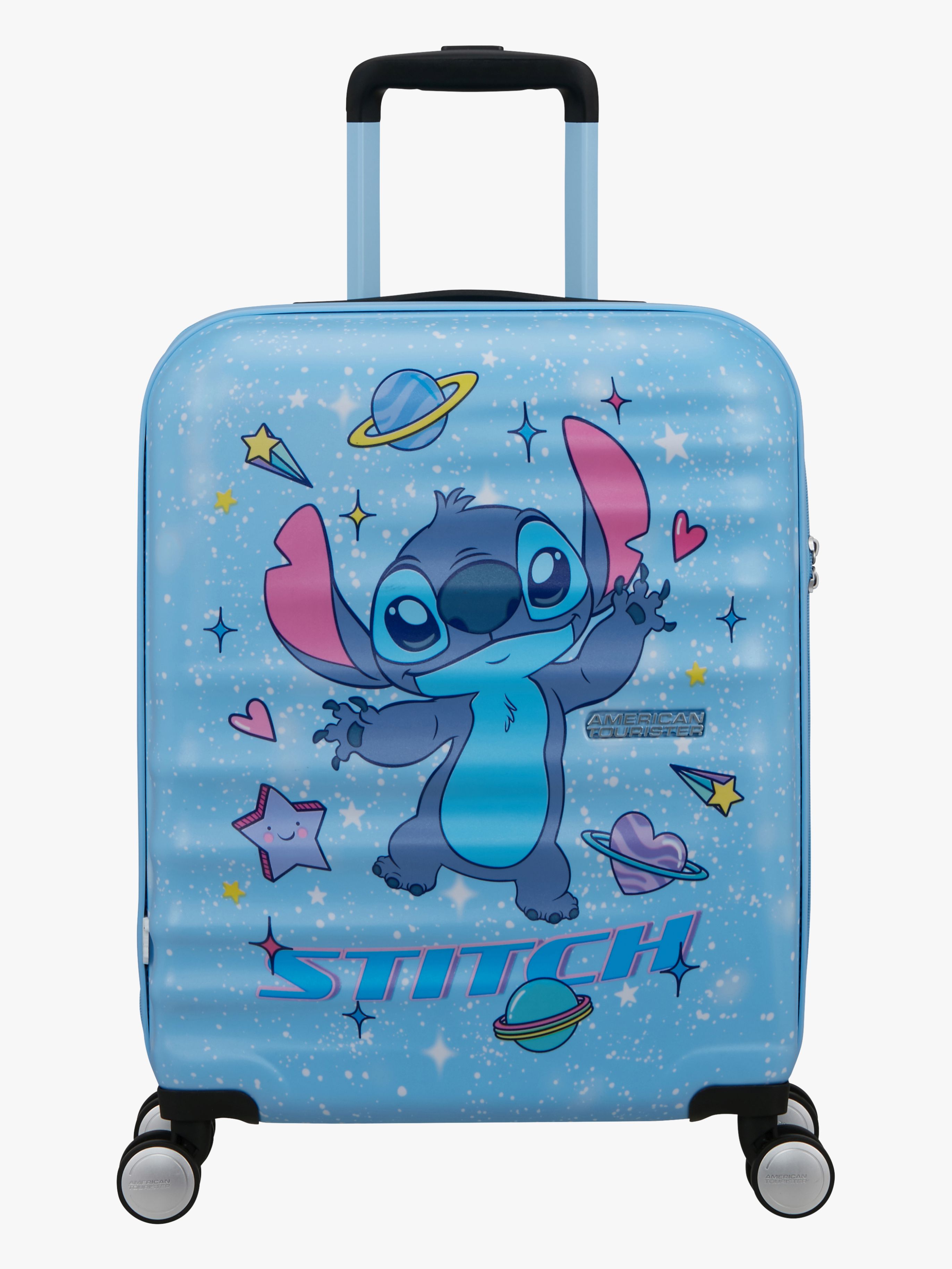 American Tourister Wavebreaker Disney Spinner Koffer 35L, Stitch Universe