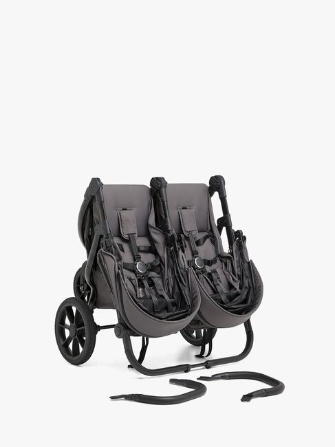 Beemoo BFF60 2 Geschwisterwagen, Fog Grey
