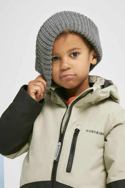 Nordbjørn Isfelt Mütze, Grey Melange
