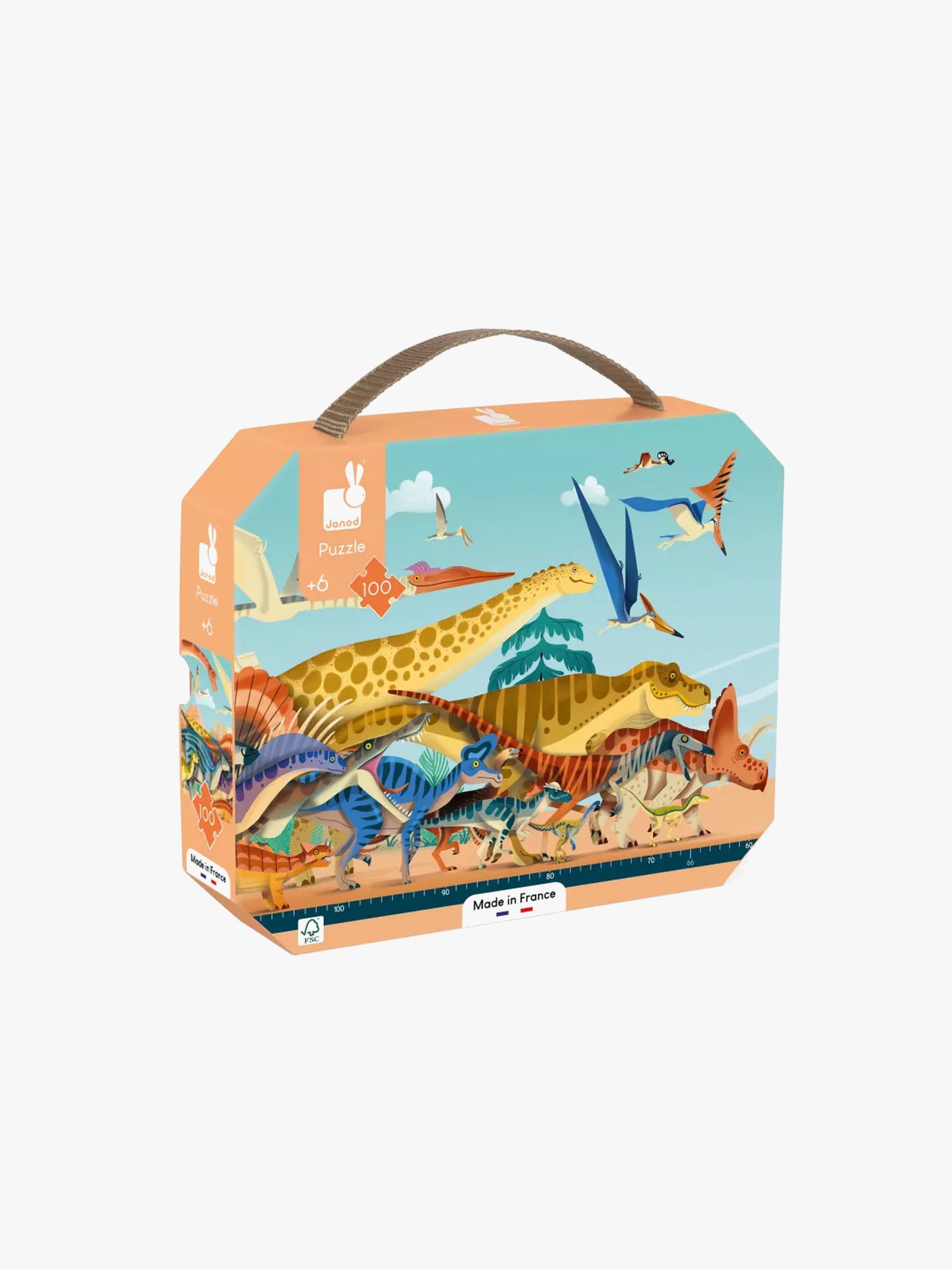 Panorama Dinosaurier Puzzle 100 Teile