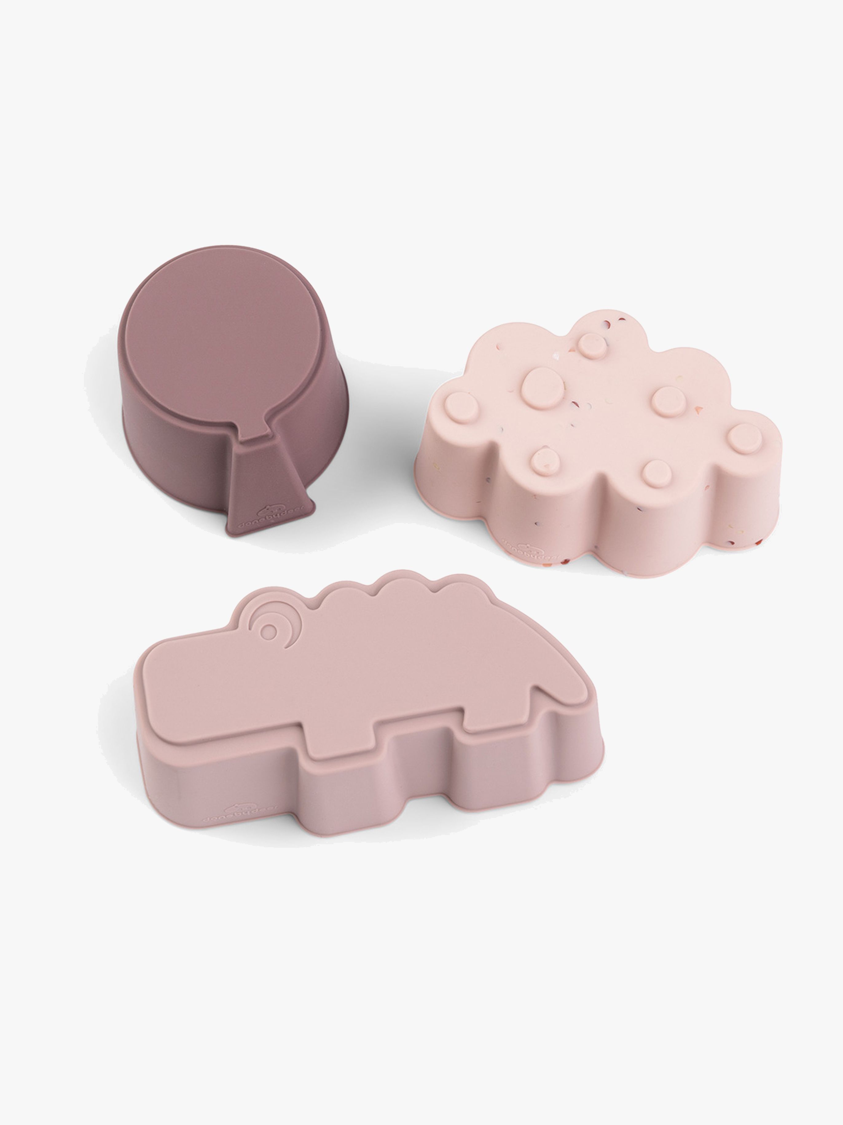 Happy Clouds Silikonformen 3er-Pack, Powder
