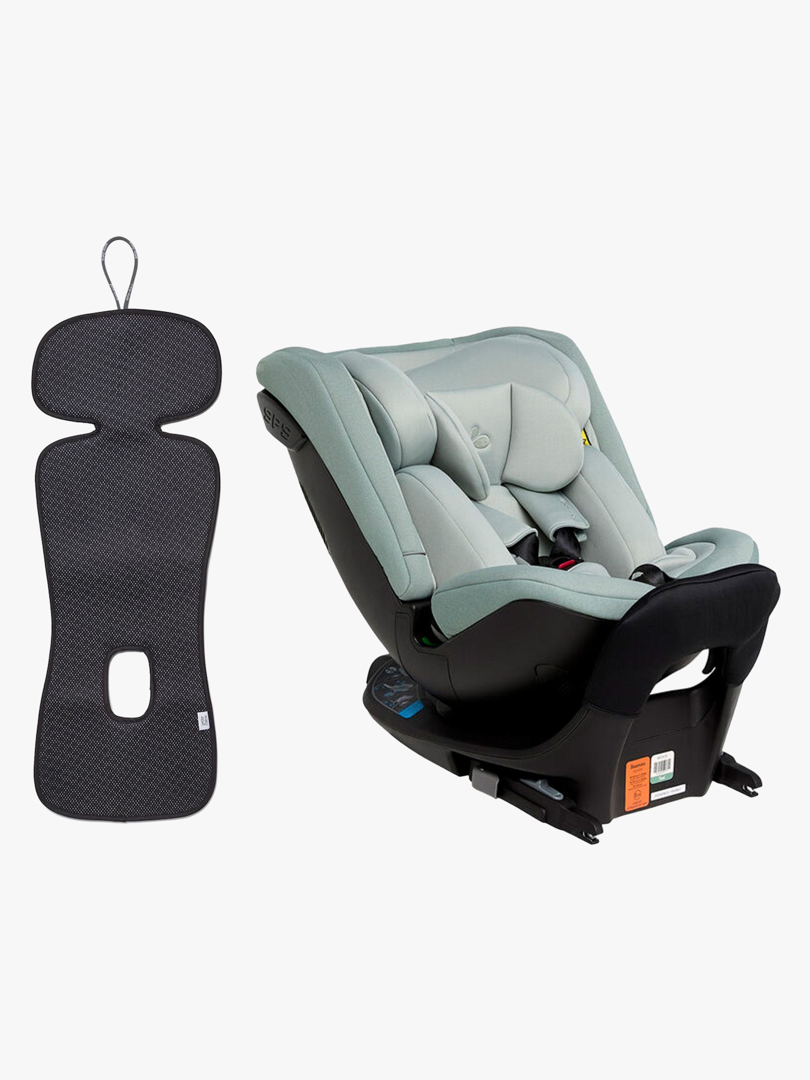 Rotate i-Size Kindersitz inkl. Petite Chérie Sitzkissen, Teal / Antracit