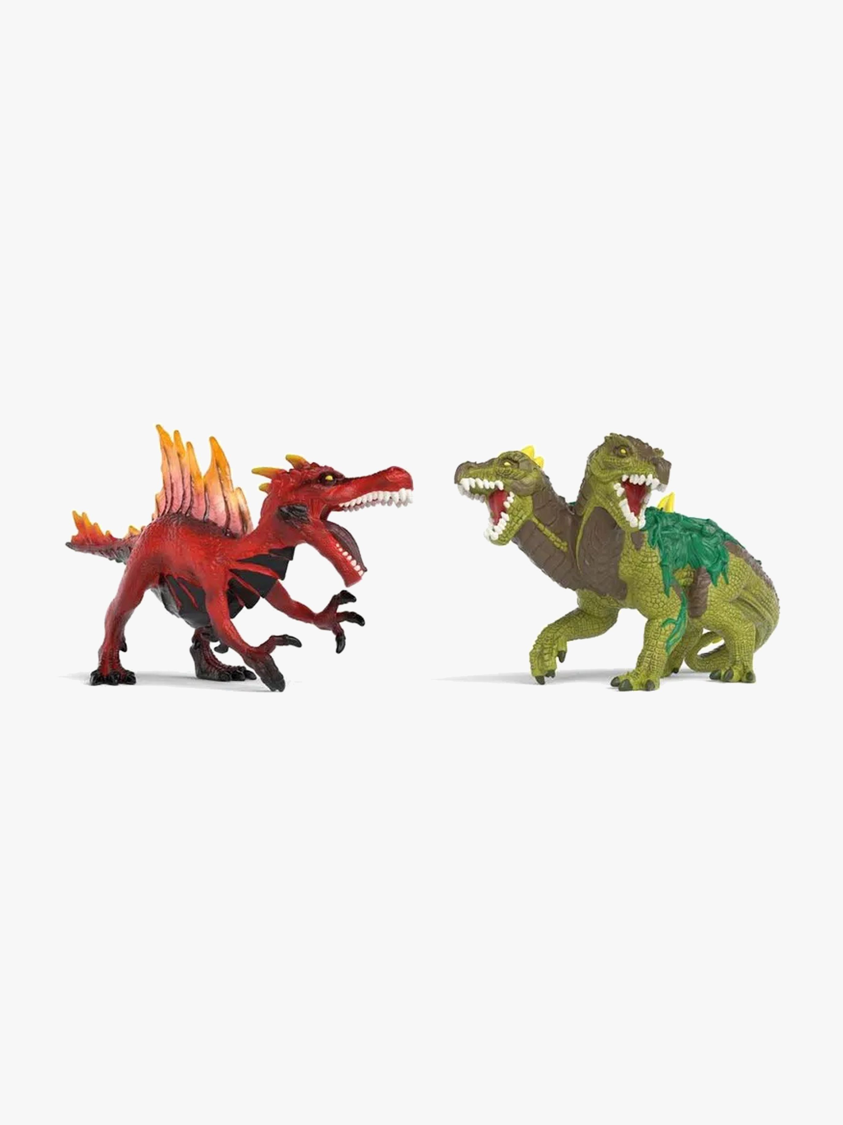 Schleich 70834 Feuersaurier vs. Dschungelechse Figurenset