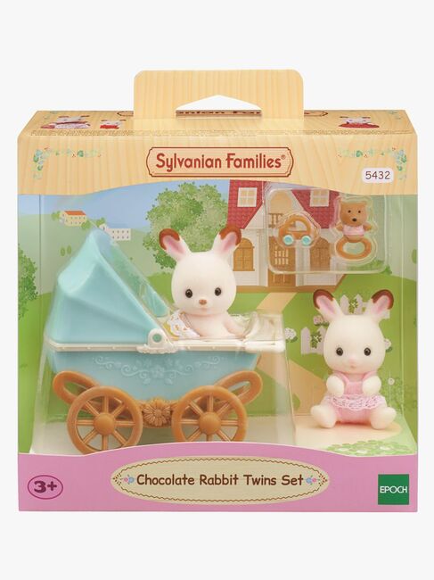 Sylvanian Families Spielset Schokoladen-Kaninchenzwillinge Set