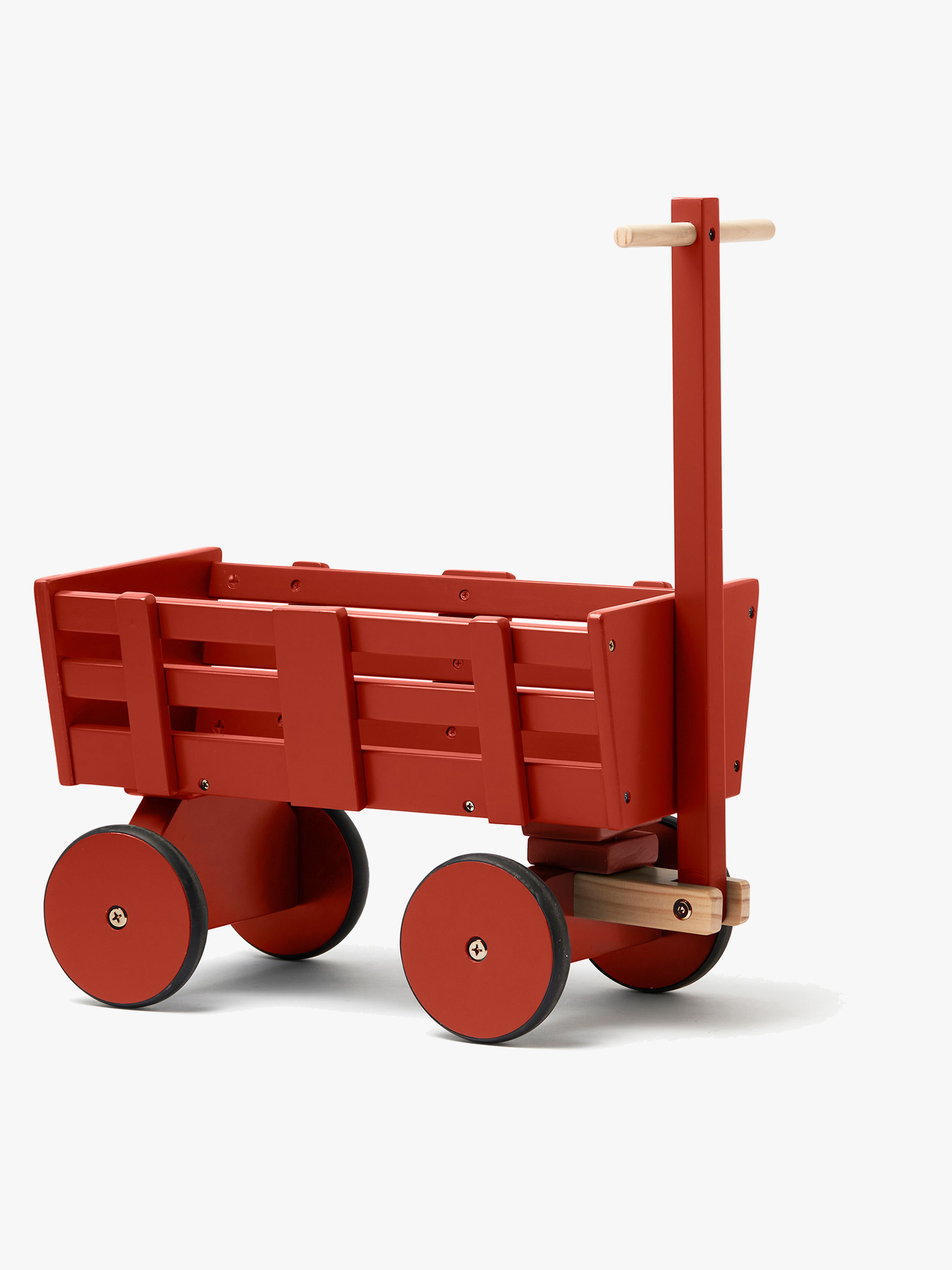 Kids Concept Puppenwagen Carl Larsson, Dunkelrot