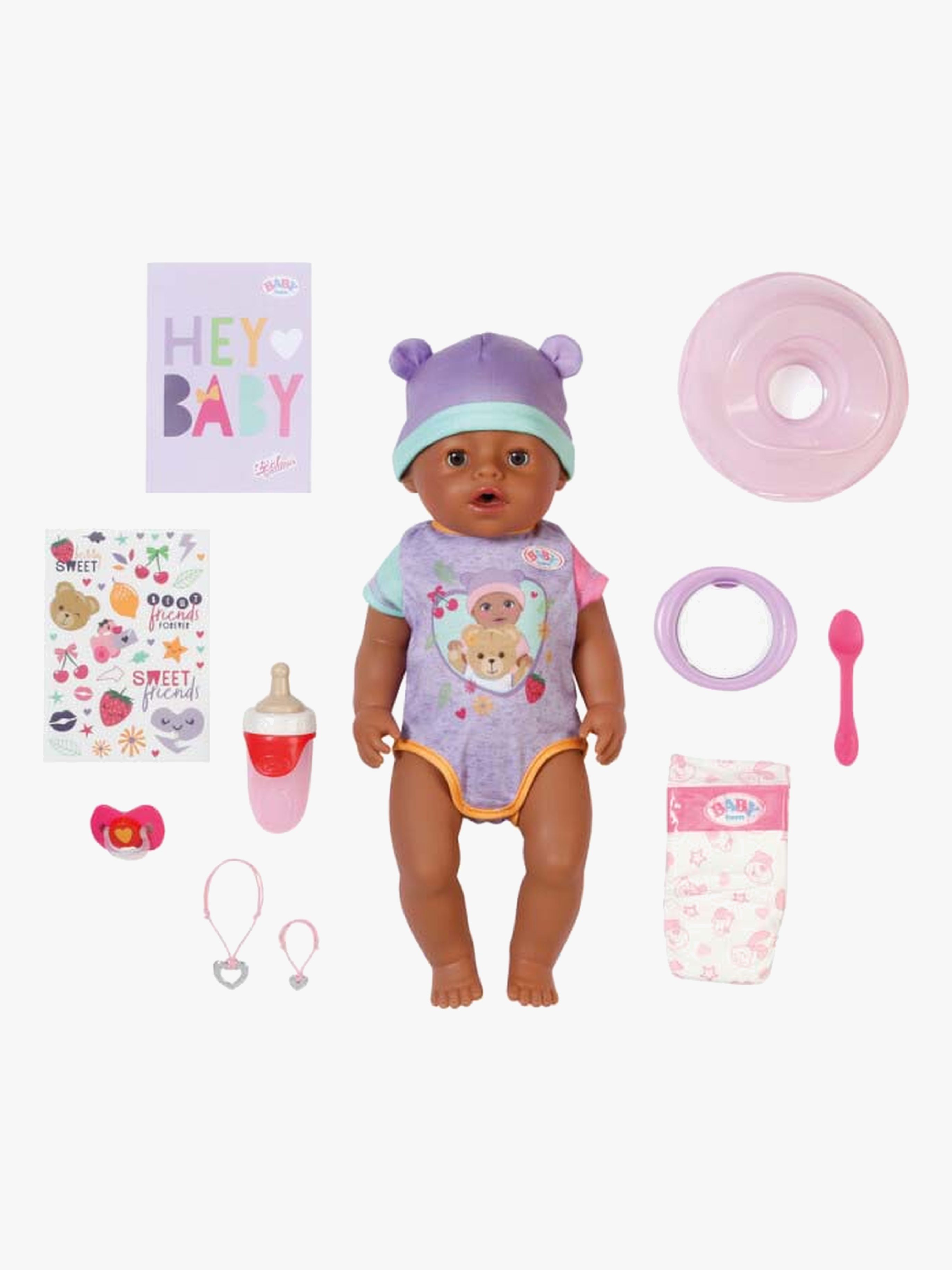 Baby Born Puppe Starter-Set Eva 43 cm