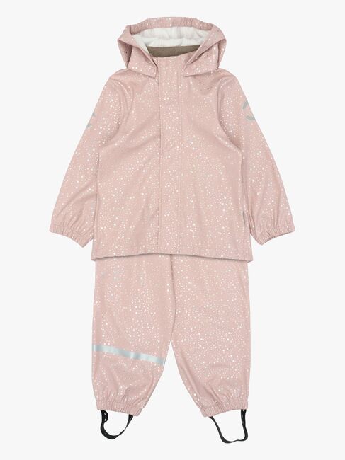 Mikk-Line Regenset mit Hosenträger, Adobe Rose