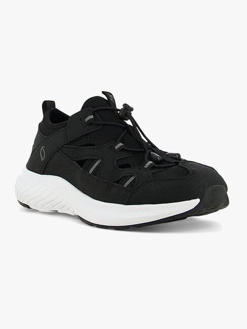 Leaf Vaxholm Sneaker, Schwarz