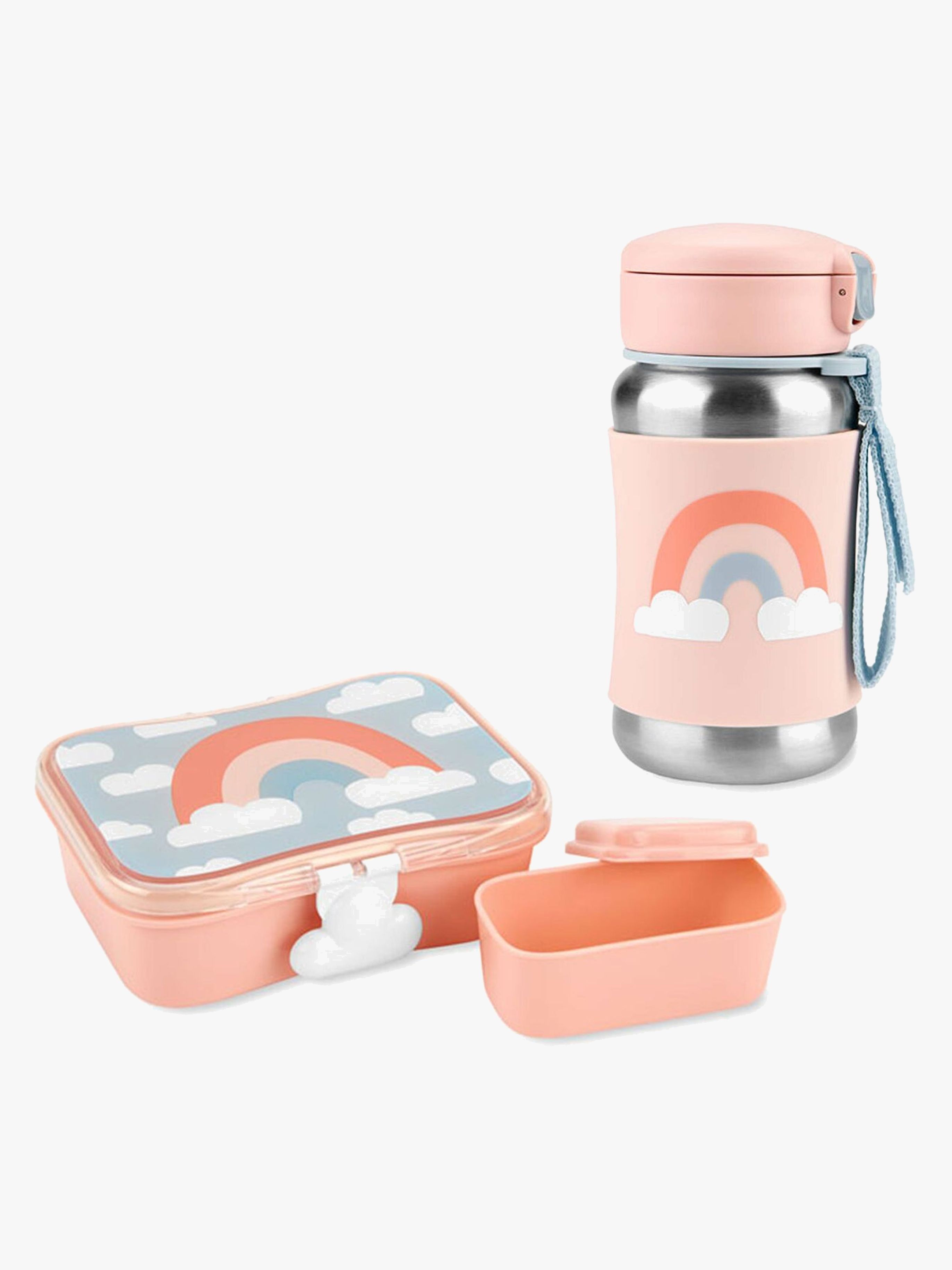 Spark Style Brotdose und Flasche, Regenbogen