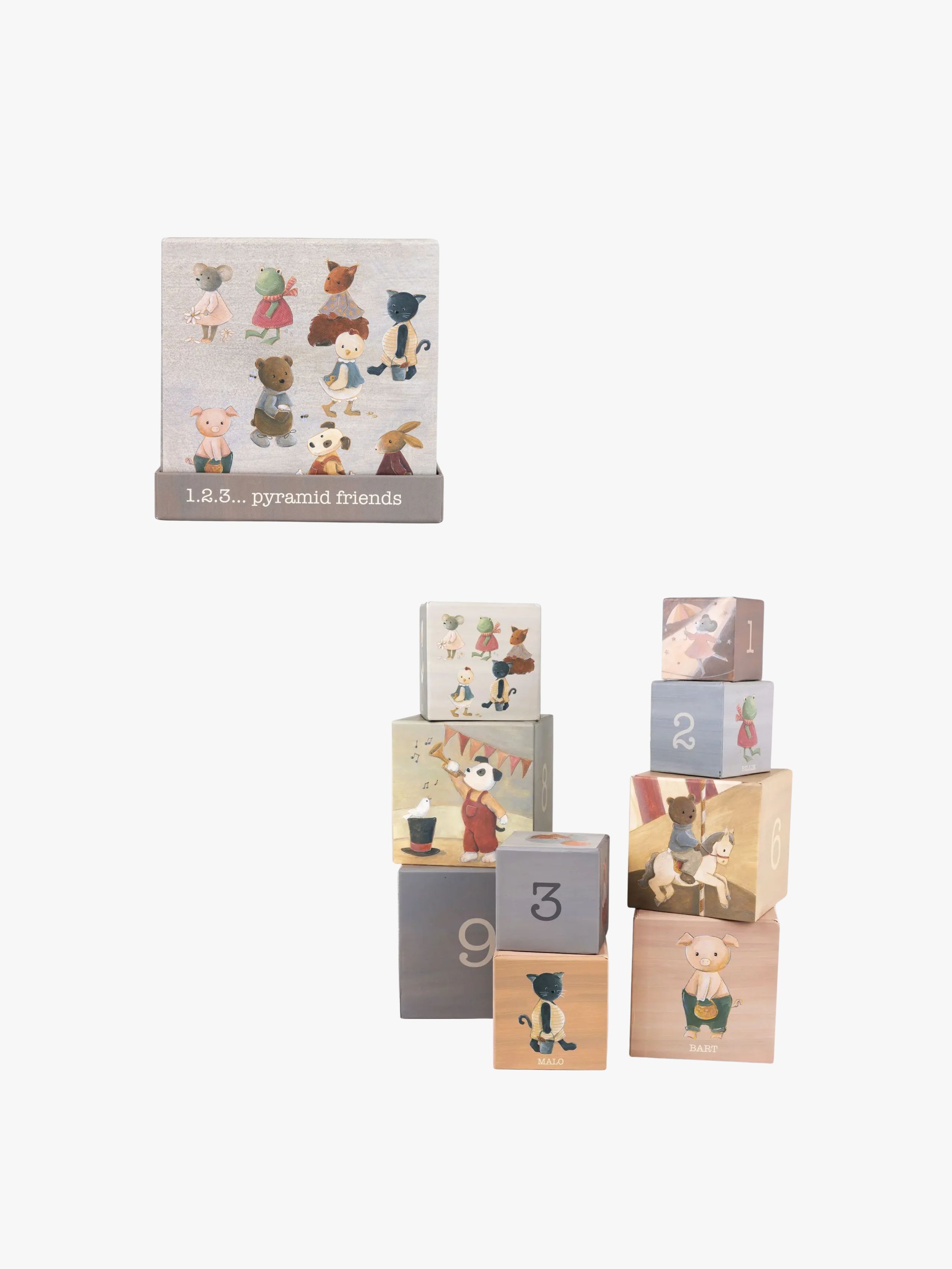 Freundesgruppe Stapelturm 1 2 3, Babyspielzeug