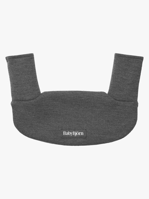 BabyBjörn Lätzchen für Babytrage Jersey, Dunkelgrau