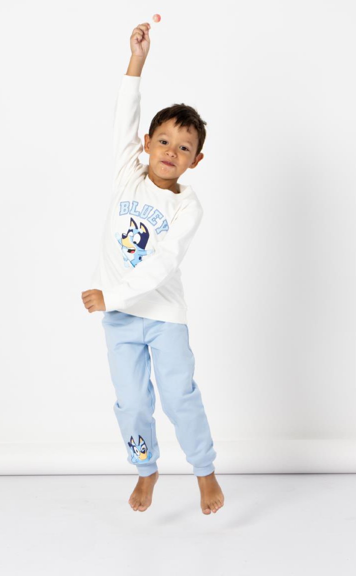 Bluey Pulli &  Hose Set, Blau, 6 Jahre
