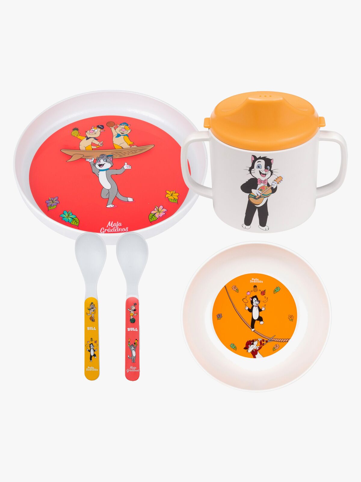 Pelle Schwanzlos Geschirr-Set 5 Teile