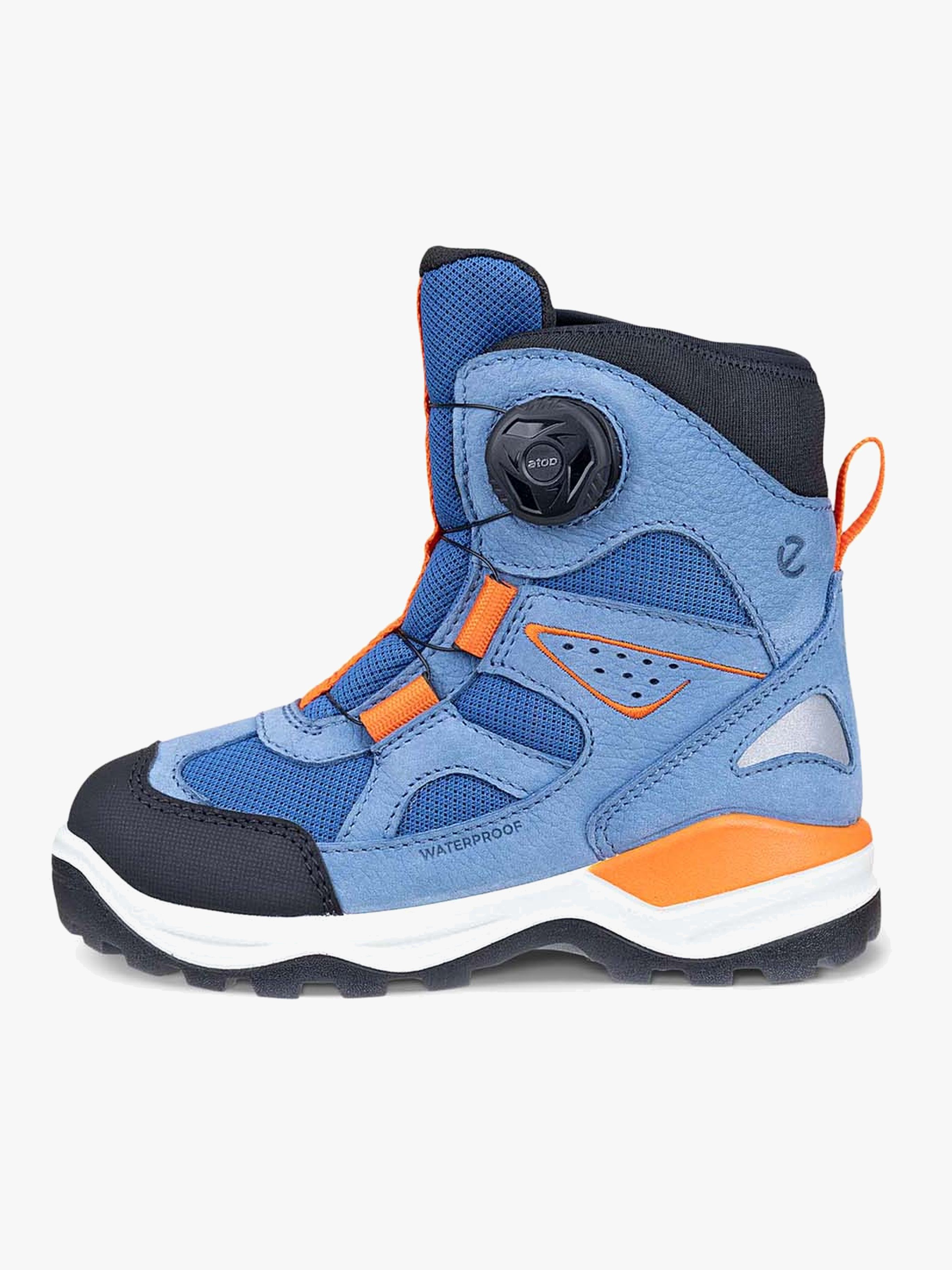 Ecco Snow Mountain Winterschuhe, Black/Federal Blue, 35
