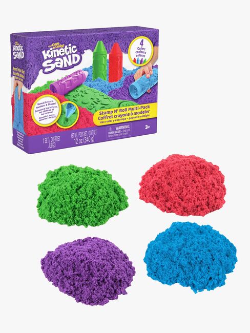 Kinetic Sand Stamp N' Roll Set Multipack