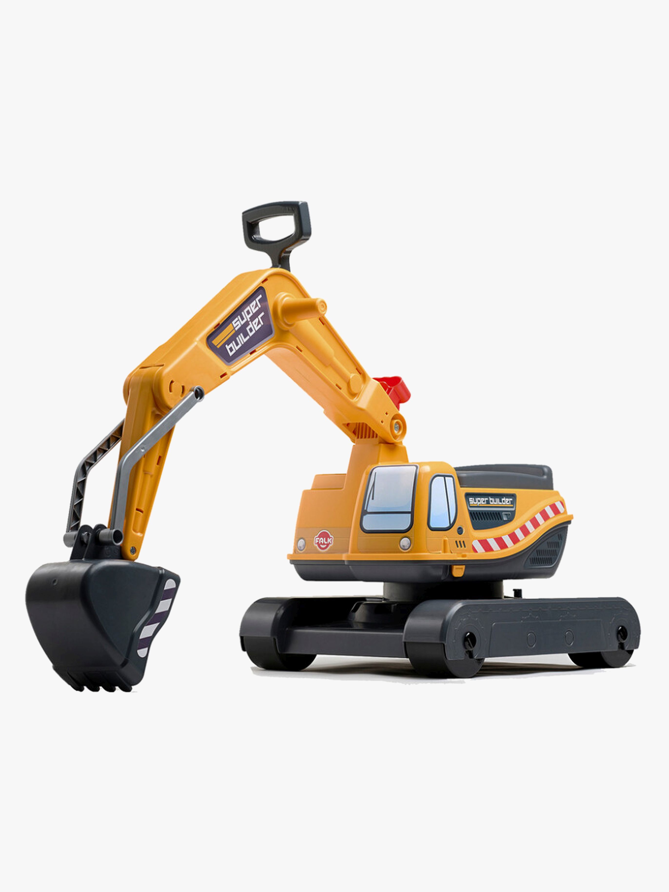 Ride-On-Bagger Super Builder, Gelb