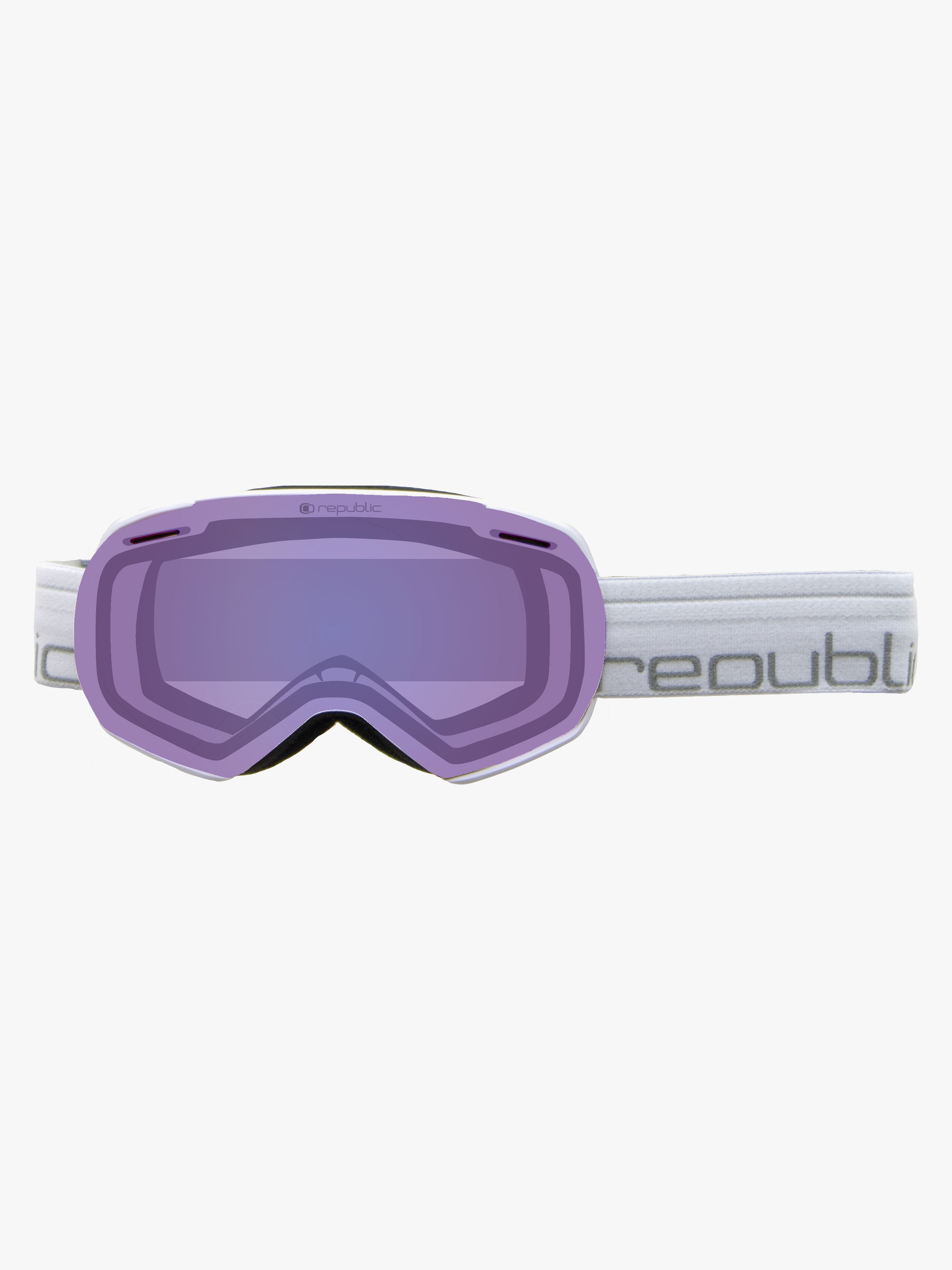 Republic Skibrille R810 HCS, Weiß