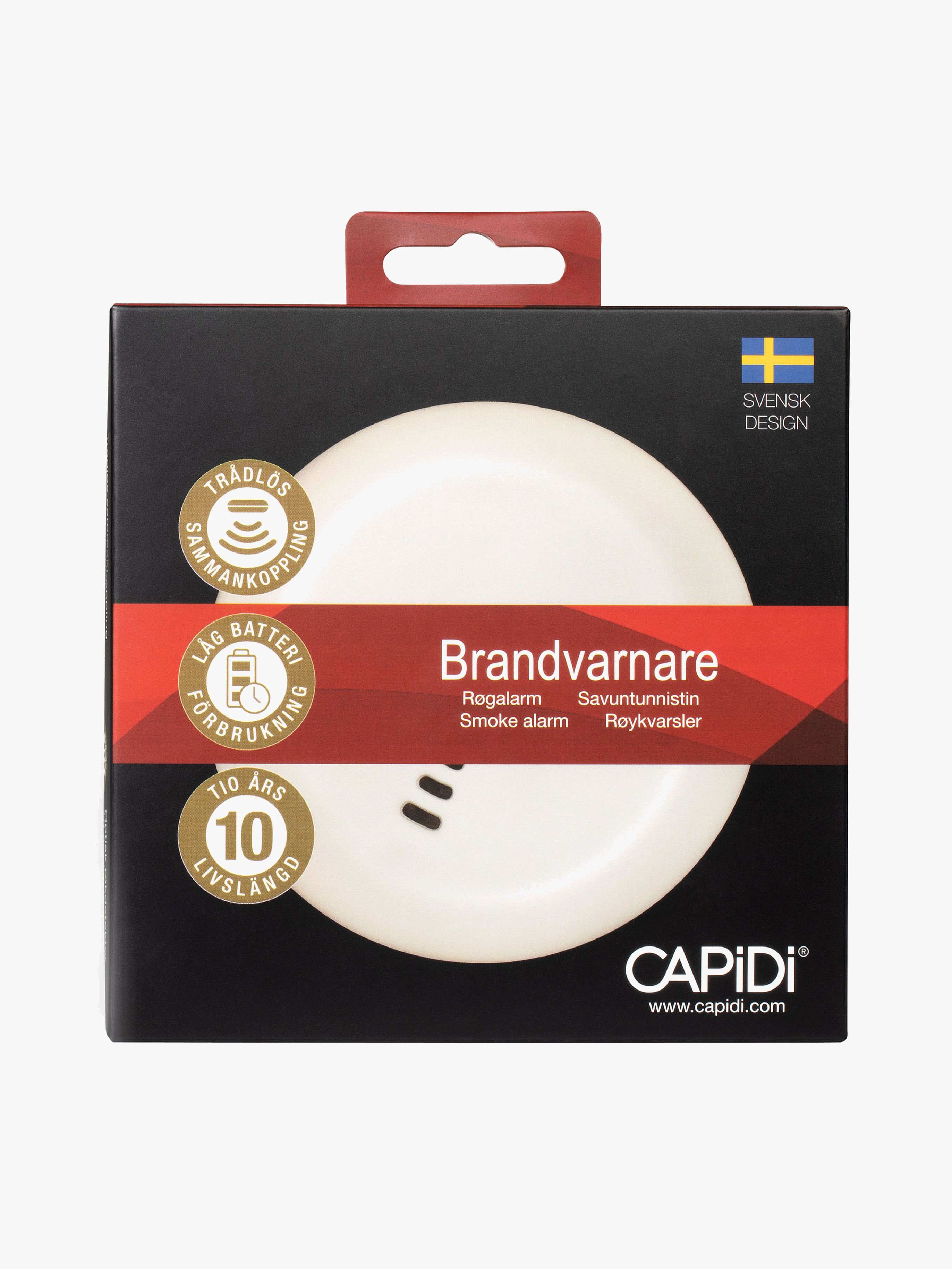 CaPiDi Rauchmelder 1er-Pack