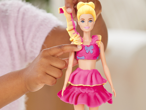 Play-Doh Barbie Knete mit Puppe Rüschen & Schleifen