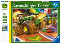 Ravensburger Puzzle John Deere Große Reifen, 100 Teile