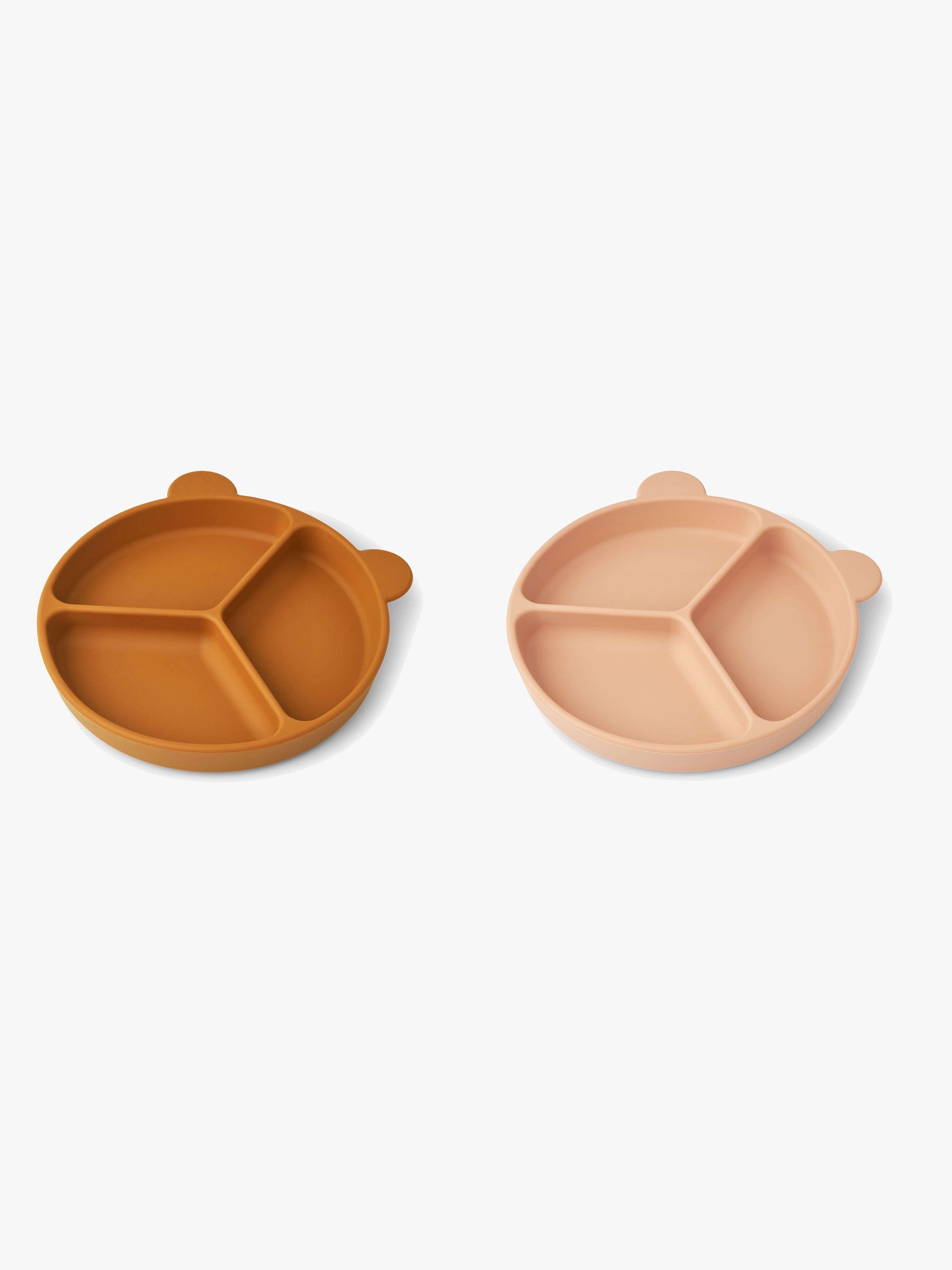 Stacy Unterteilter Teller 2er-Pack, Mustard / Tuscany Rose