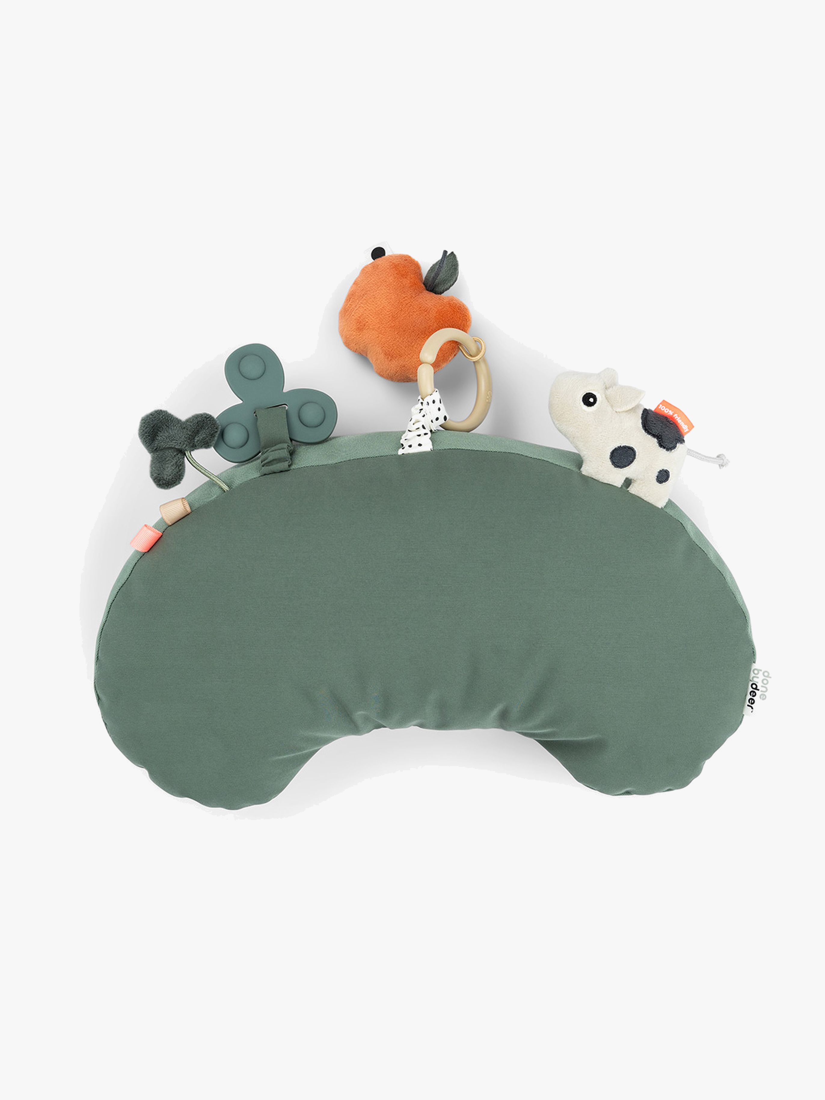 Tiny Farm Tummy Time Aktivitätsspielzeug, Green, Babyspielzeug