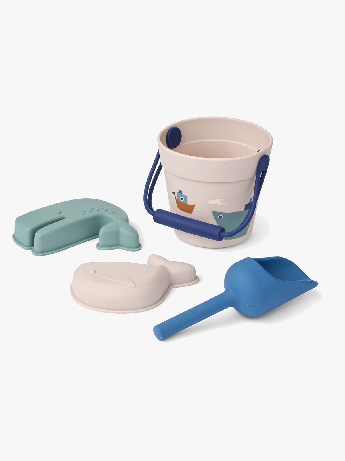 LIEWOOD Set Mini Sandspielzeug-Set, Sailing/Sandy