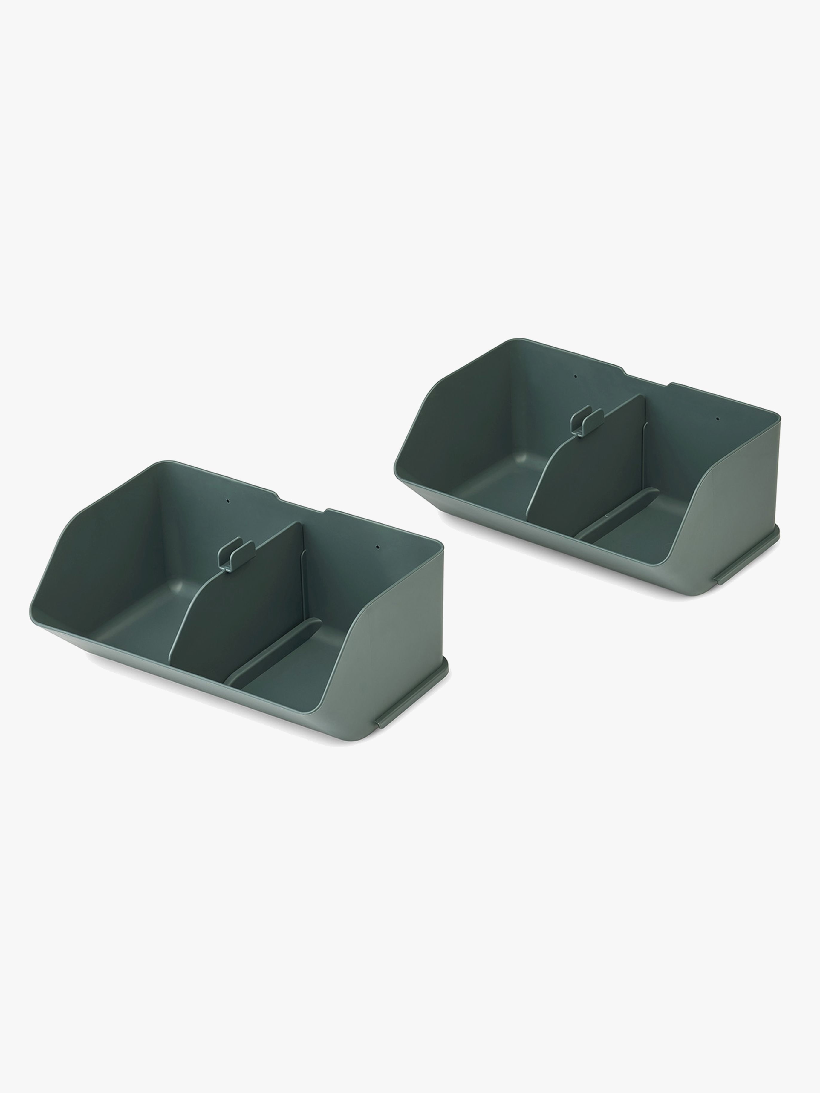 Rosemary Aufbewahrungsboxen M 2er-Pack, Whale Blue