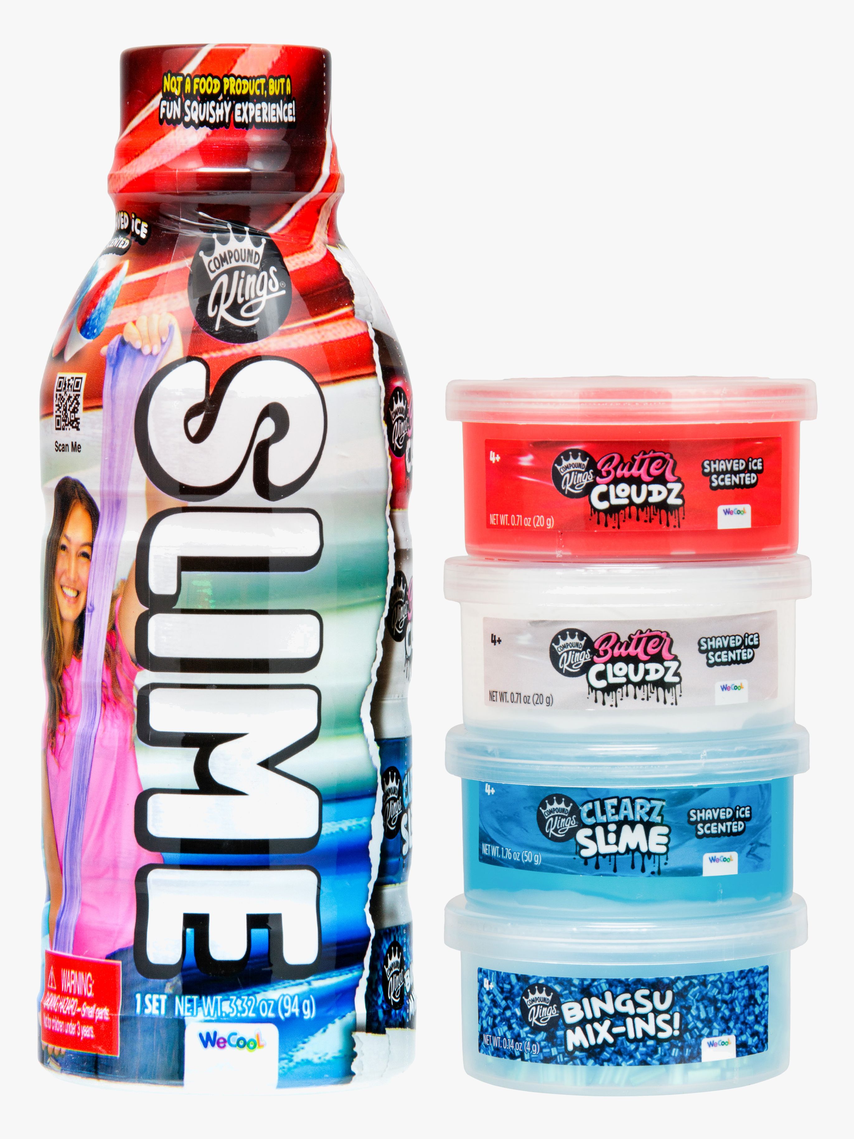 Compound Kings Slime Flasche 4er-Pack