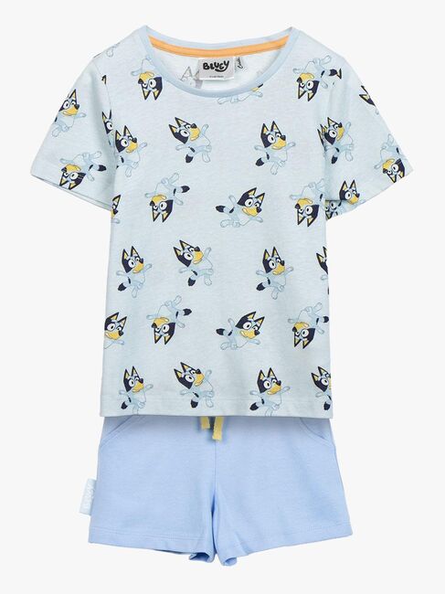 Bluey Pyjama, Hellblau