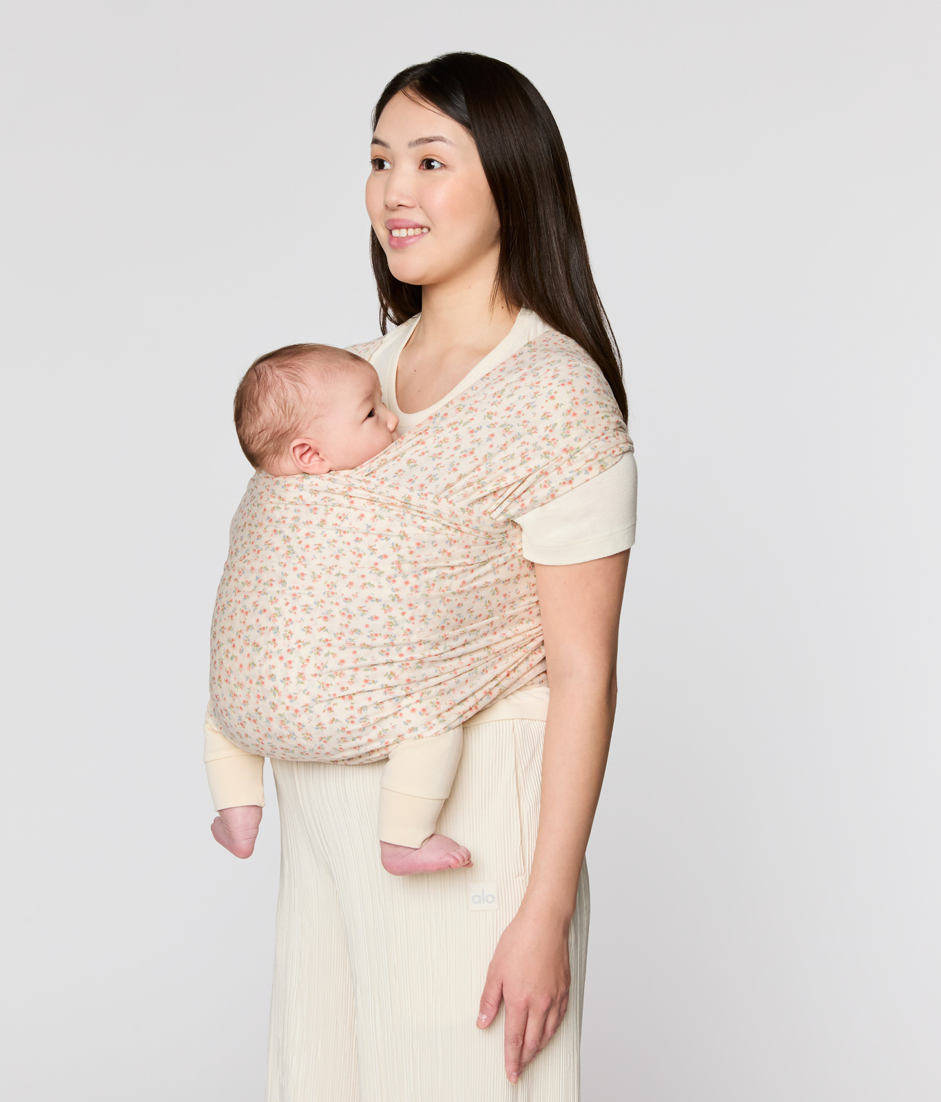 Ergobaby Aura Wrap Mesh Tragetuch, Dainty Blooms