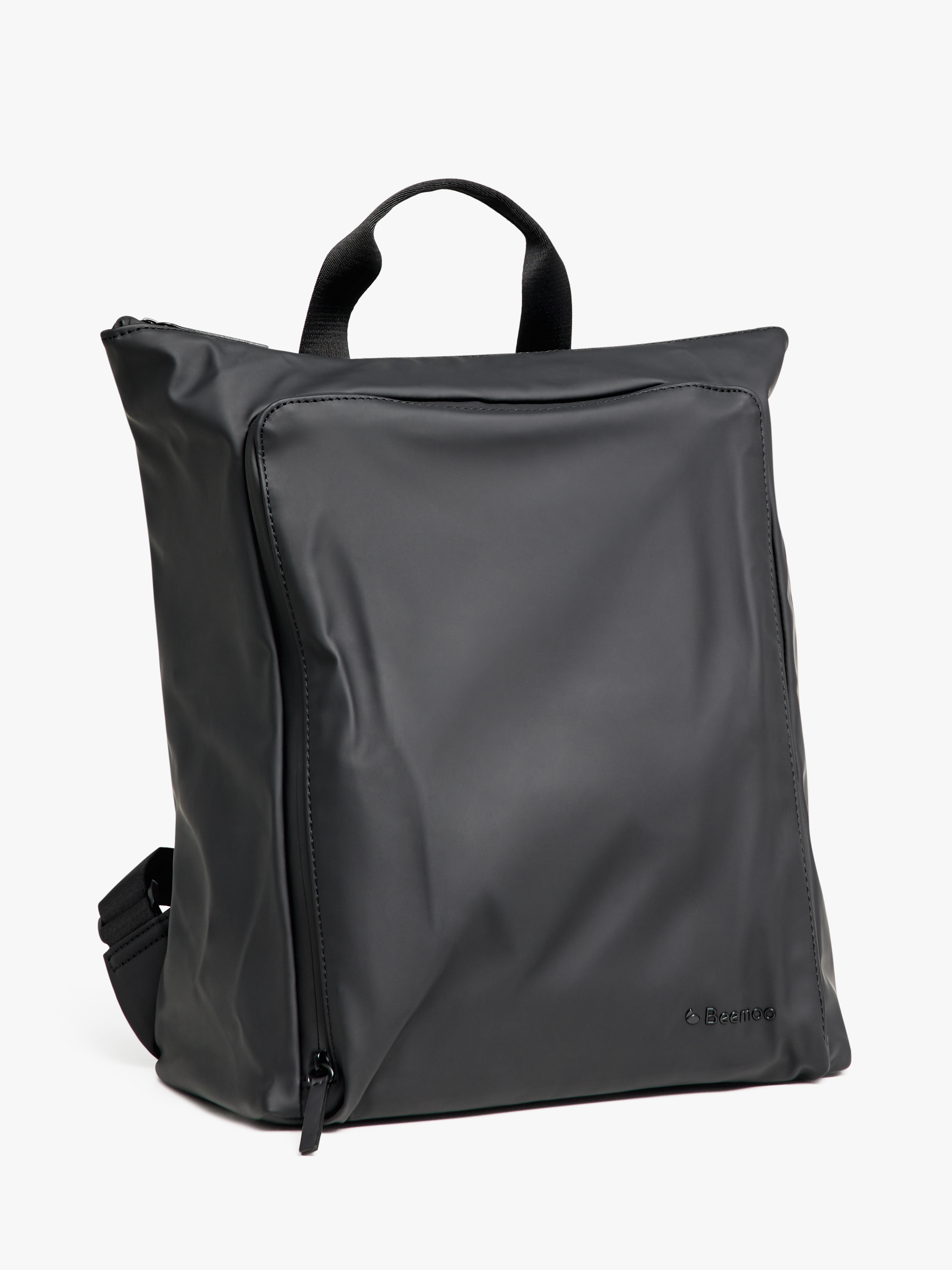 Beemoo Pack Wickelrucksack, Schwarz