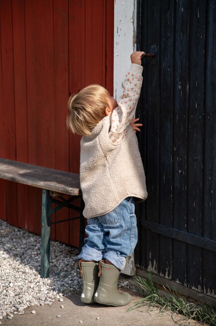 Viking x Kenza Teddyfleece-Weste, Sand