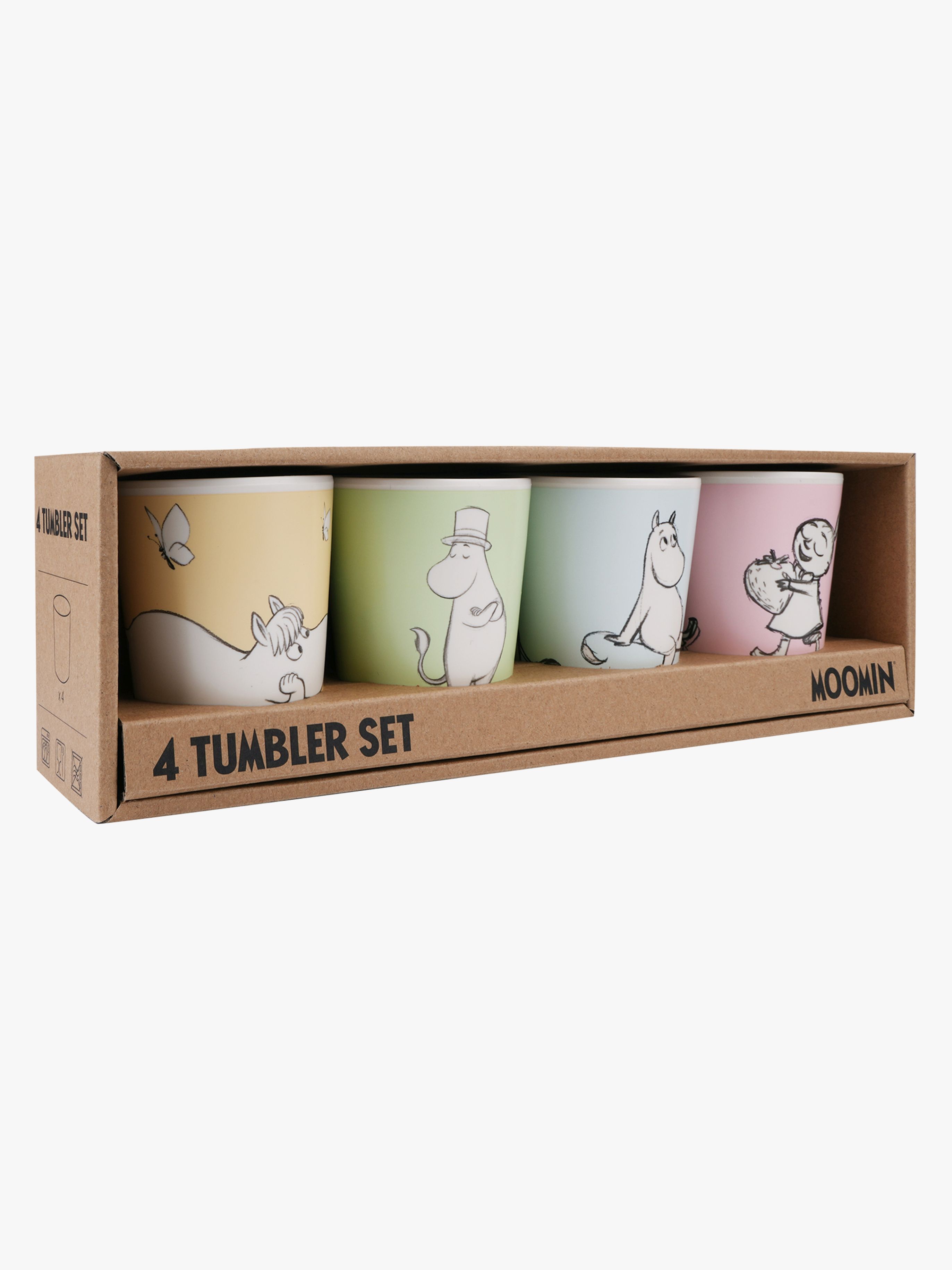 Mumin Becher 4er-Pack