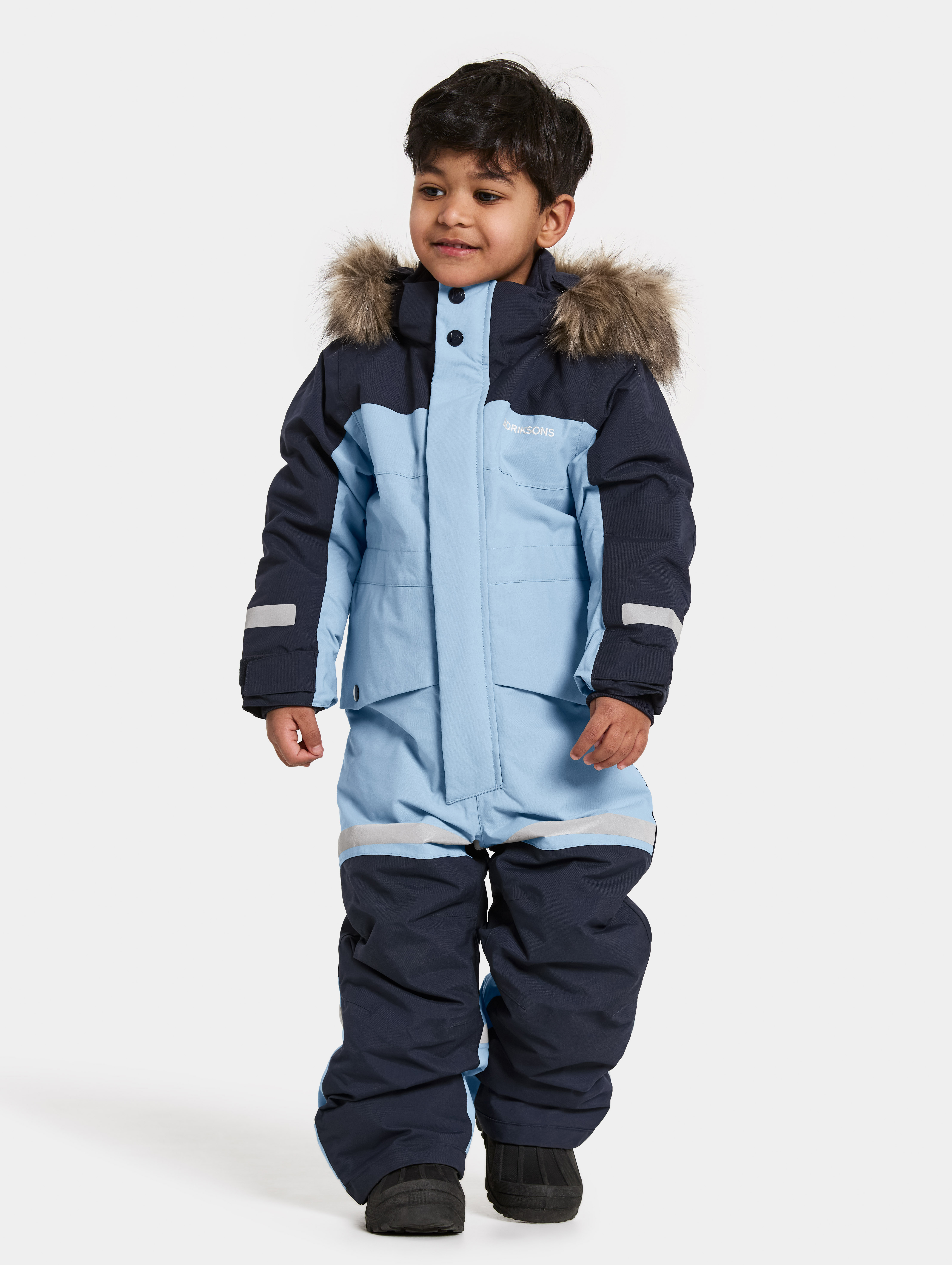 Didriksons Bjärven Overall, Cloud Blue, 130