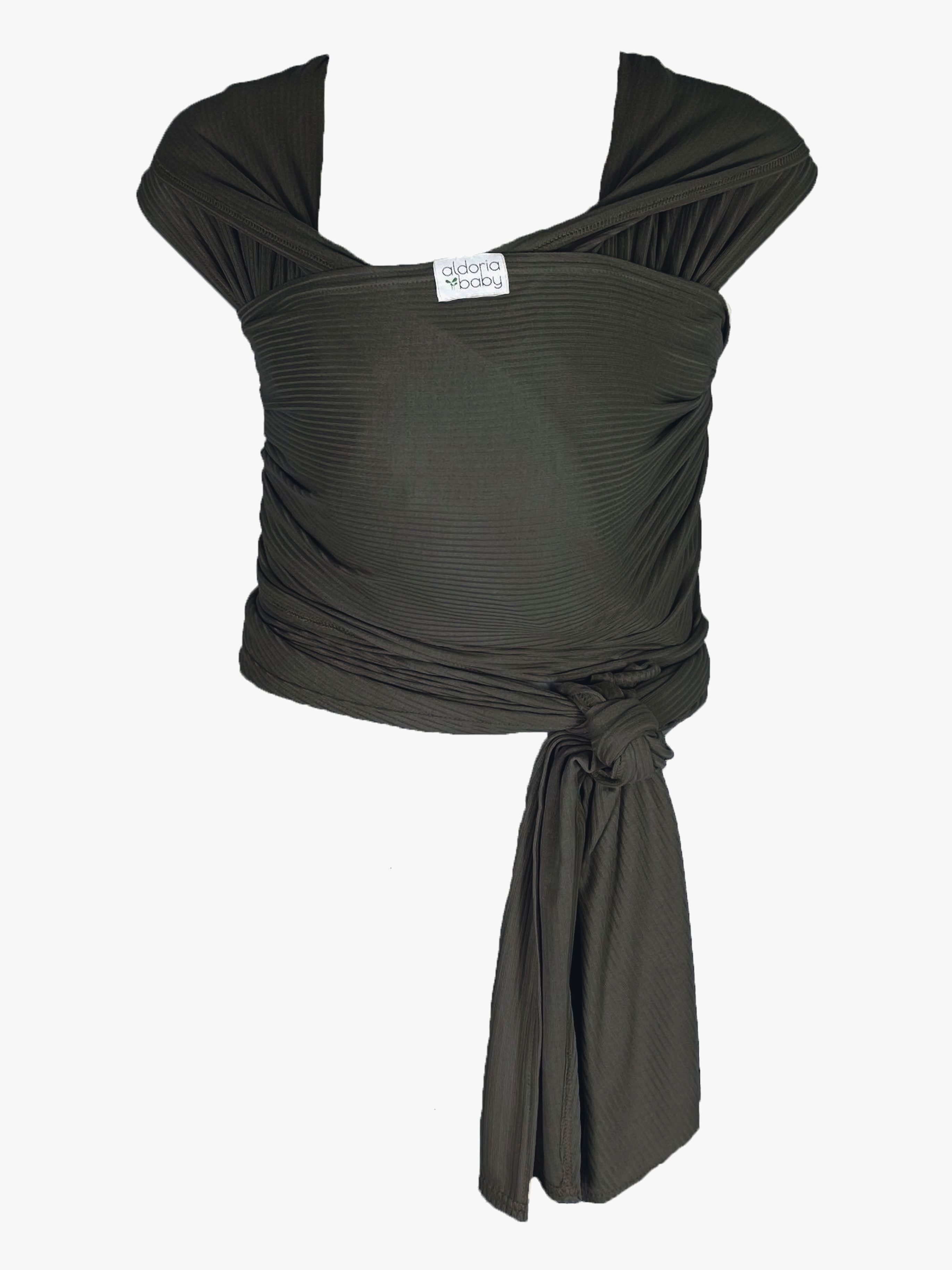 Aldoria Bambu Soft Tragetuch, Schwarz