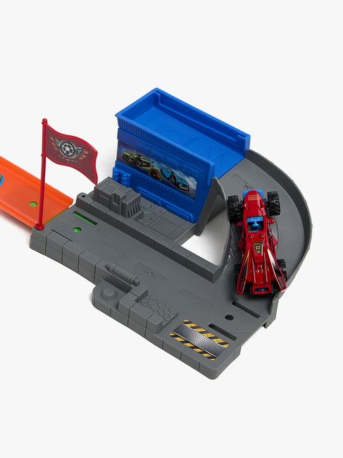 Alex's Garage Track Racing Autorennbahn mit Sportwagen