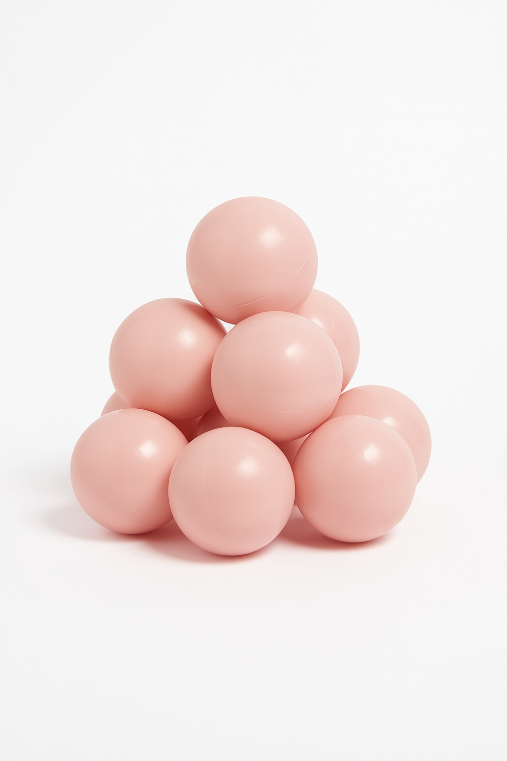 JLY Bälle für Bällebad 100 Stück, Rosa