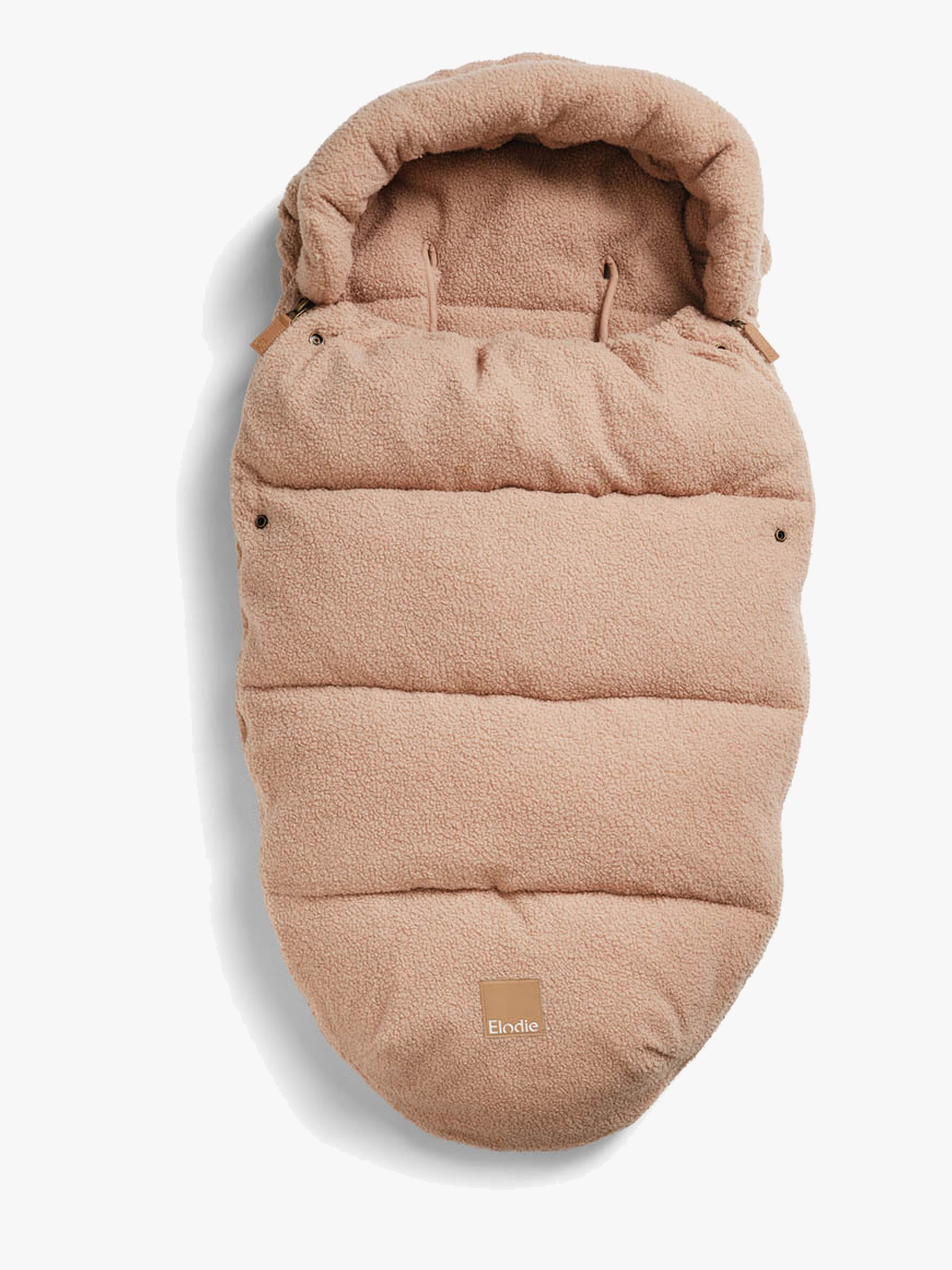 Elodie Fußsack, Pink Bouclé, Winterfußsäcke