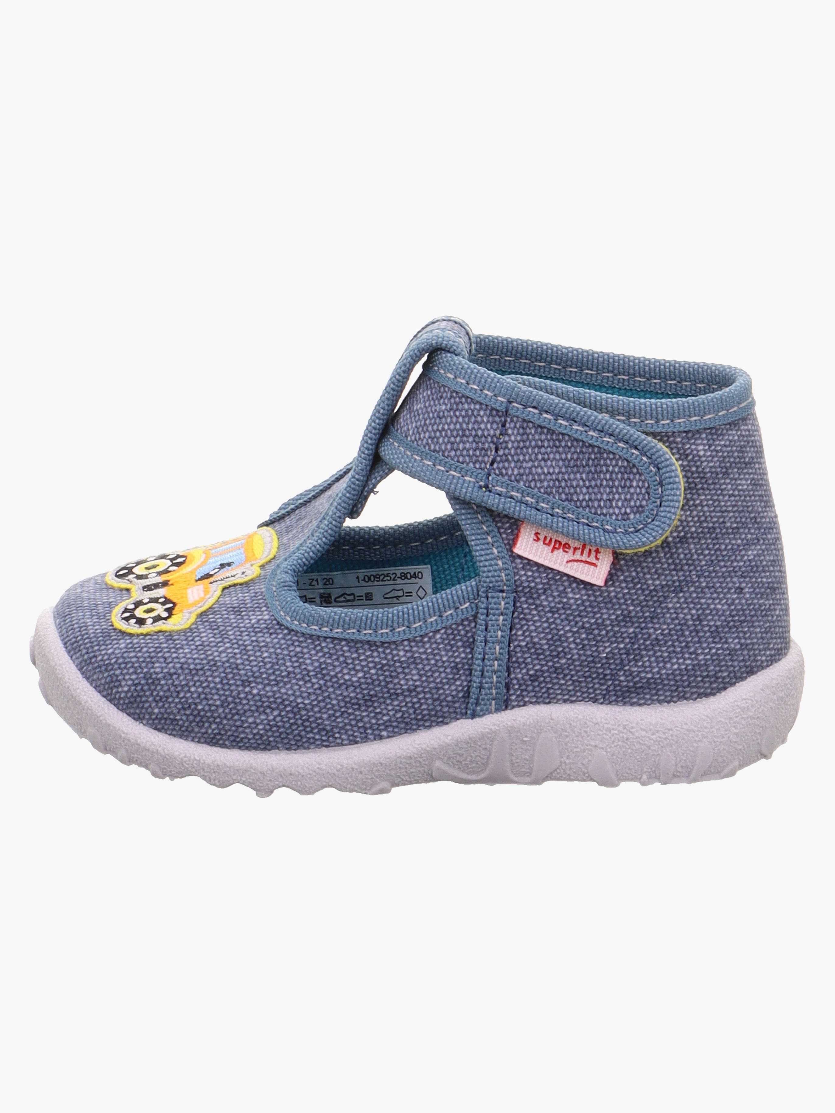Superfit Spotty Hausschuhe, Blau, 18