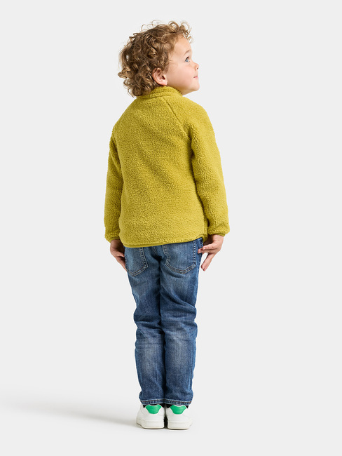 Didriksons Gibbs Fleecejacke, Yellow Pollen