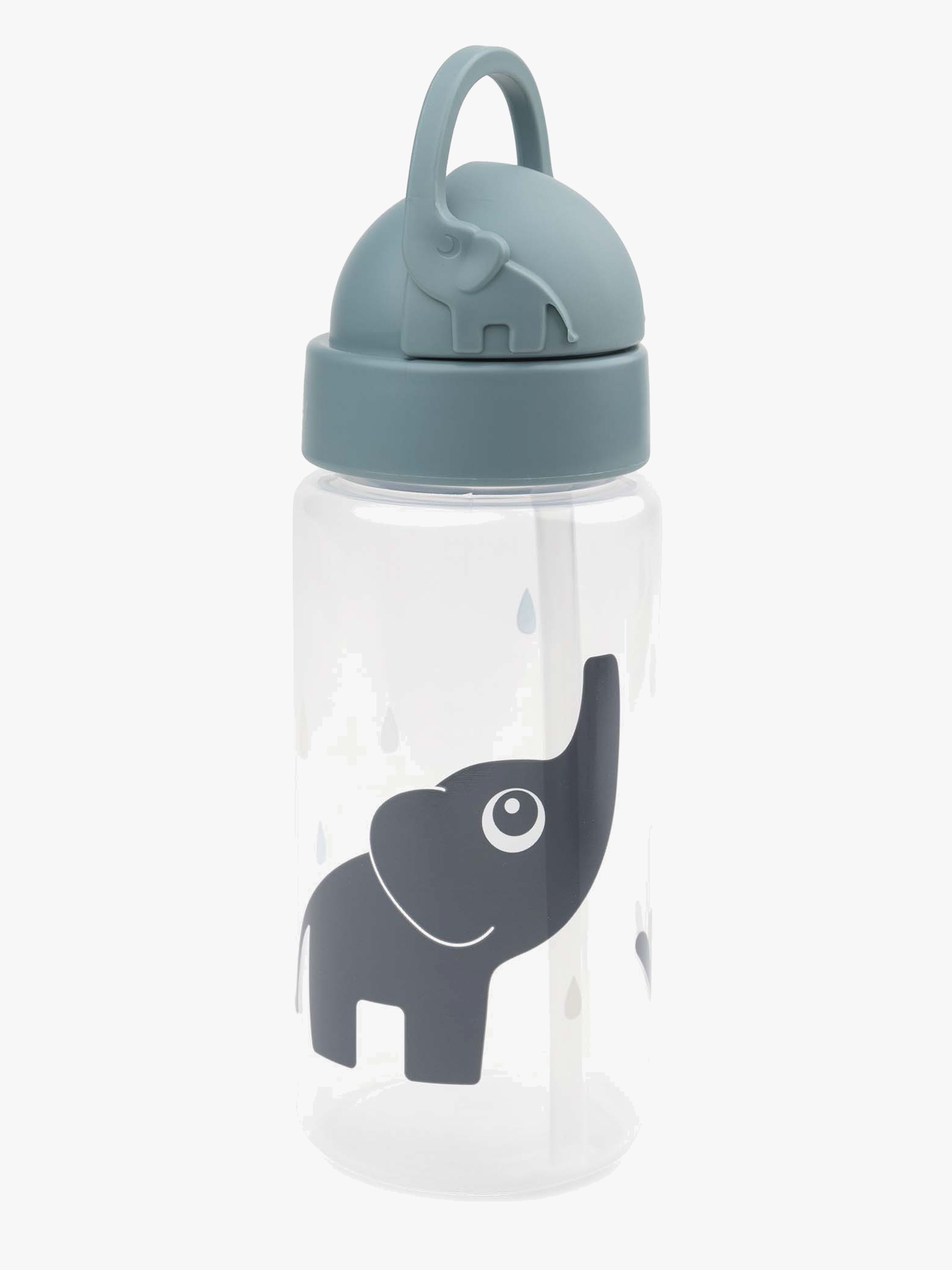 Flasche mit Strohhalm Elphee, Blue