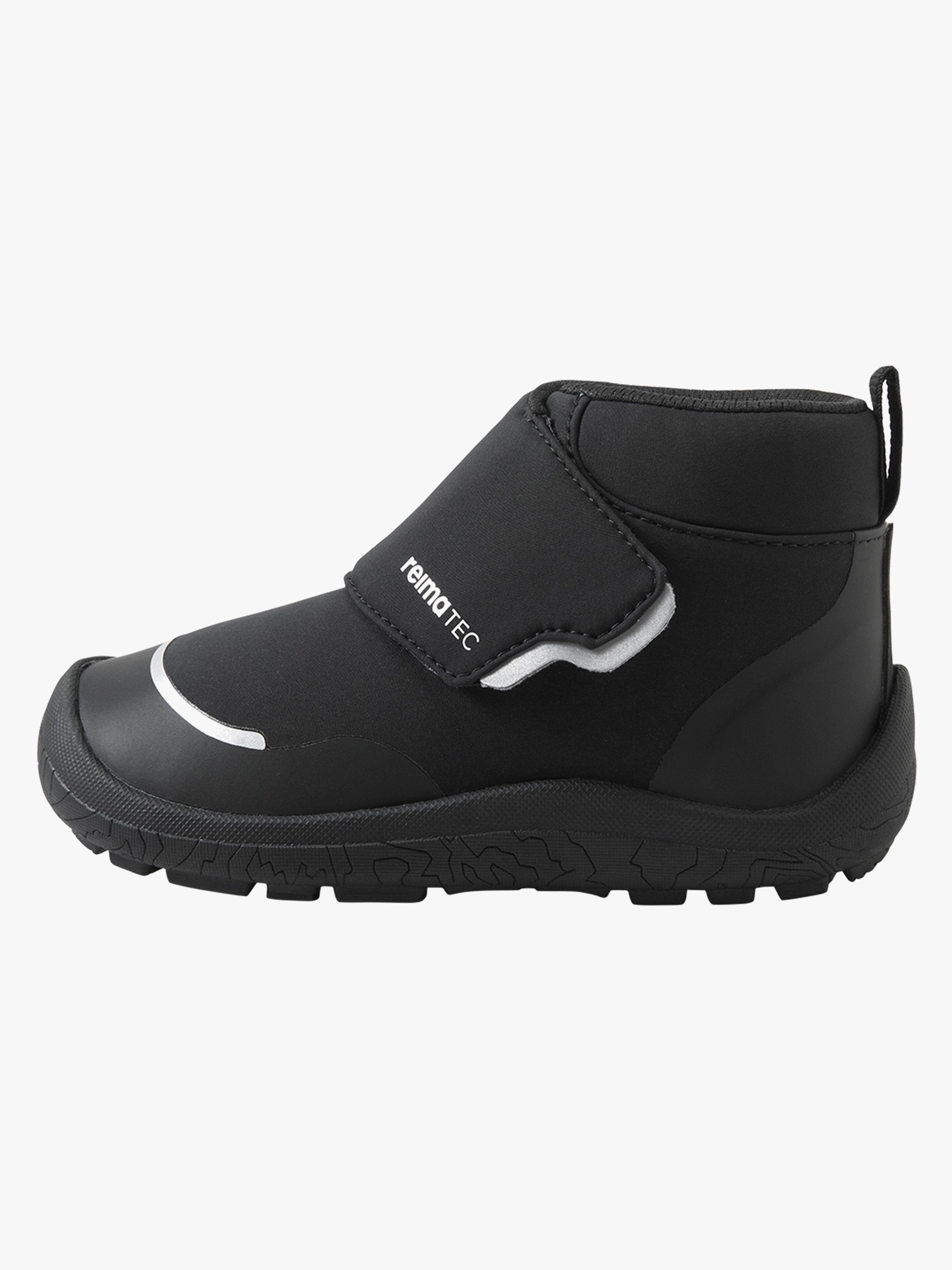 Reima Hyppii Barefoot Mid Kinder Sneaker, Black, 30, Kinderschuhe