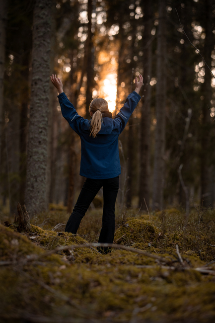 Lindberg Drammen Outdoorjacke, Blau