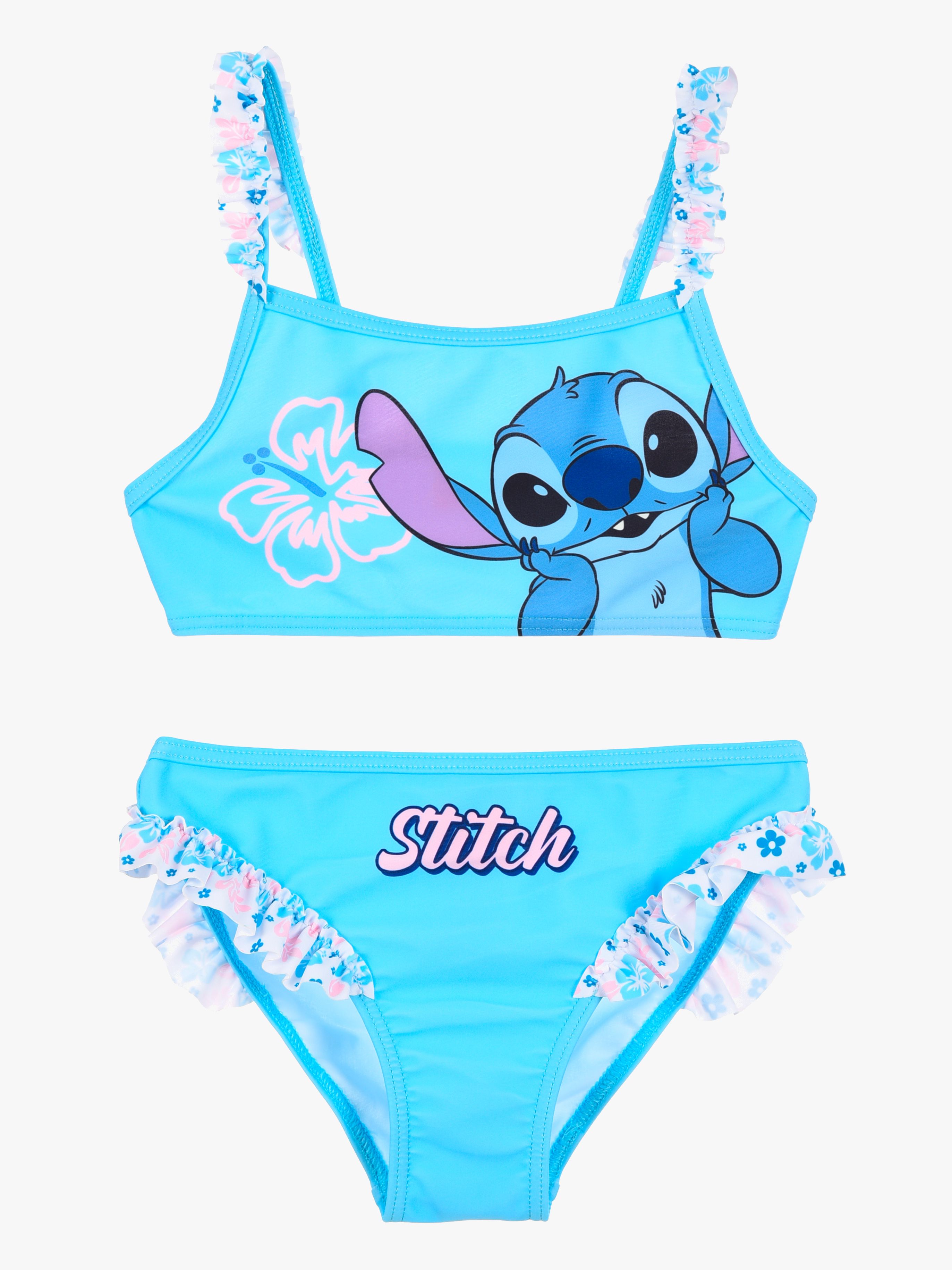 Disney Stitch Bikini, Blau, 128-134